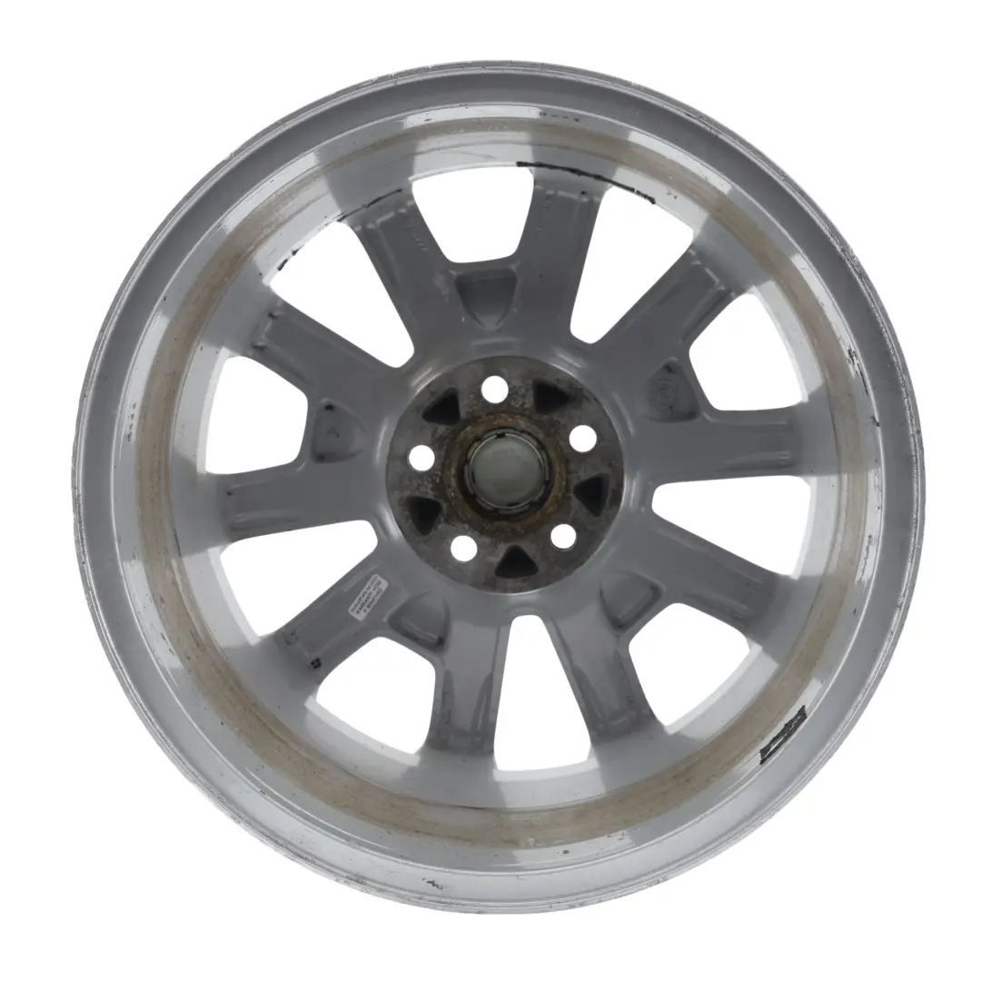 Skoda Fabia Mk1 6Y VRS Felga Alu Srebrna 16" 6,5JX16H2 ET37 - SKU 6Y0601025M-2 - Numer Części 6Y0601025M