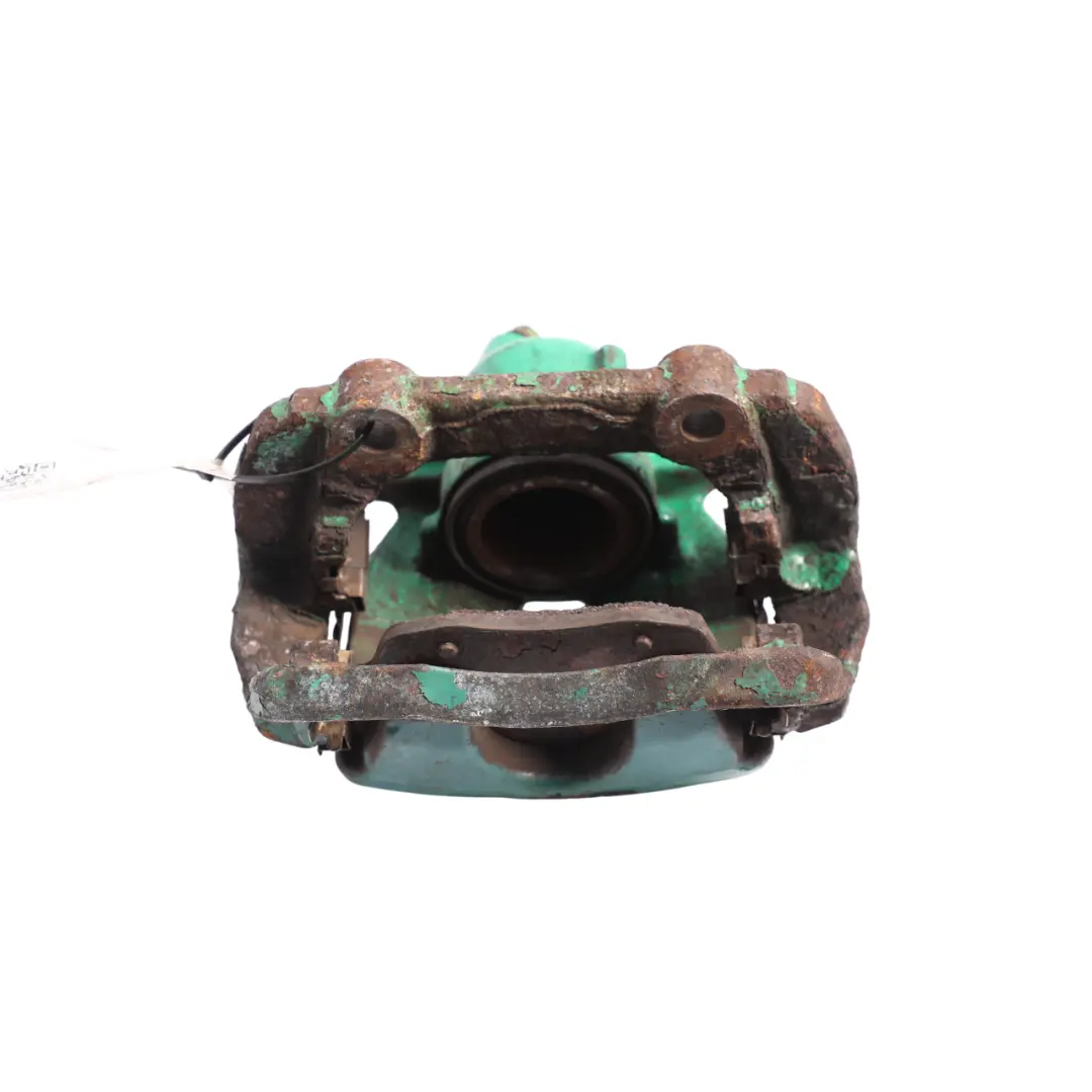 6Y Brake Caliper Painted Green Front Left N/S to Skoda Fabia with Part number 6Y0615123 Skoda Fabia 6Y Brake Caliper Painted Green Front Left N/S - SKU 6Y0615123 - Part number 6Y0615123