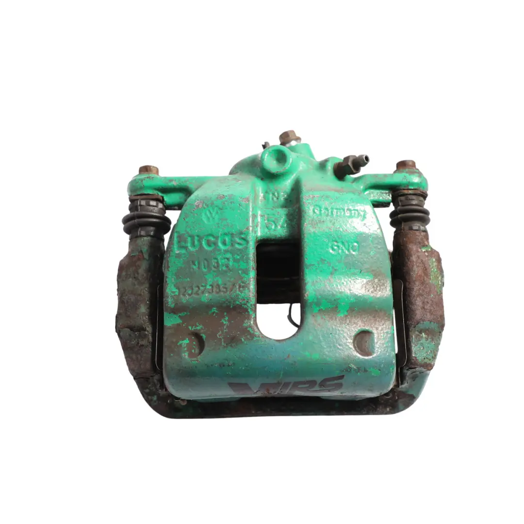 6Y Brake Caliper Painted Green Front Left N/S to Skoda Fabia with Part number 6Y0615123 Skoda Fabia 6Y Brake Caliper Painted Green Front Left N/S - SKU 6Y0615123 - Part number 6Y0615123
