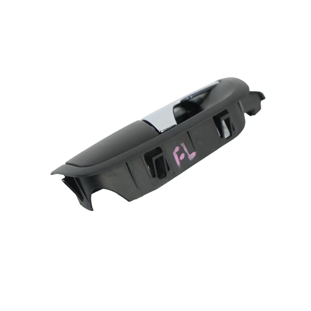 Skoda Fabia 6Y Mk1 Interior Door Handle Trim Front Left N/S Black Onyx - SKU RHD-6Y0837247 - Part number 6Y0837247