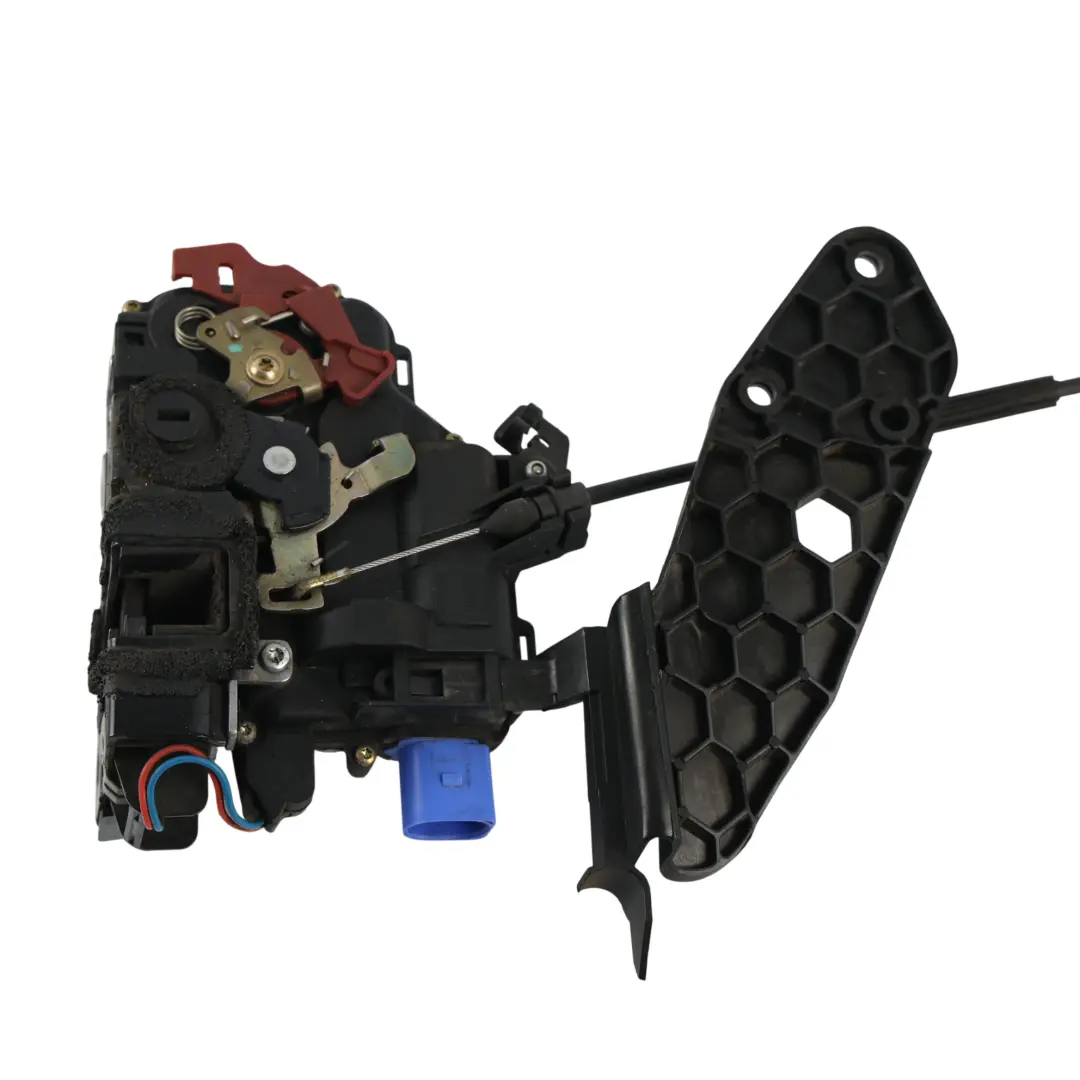 Skoda Fabia 6Y Mk1 Door Lock Latch Mechanism Rear Left N/S - SKU 6Y0839015 - Part number 6Y0839015