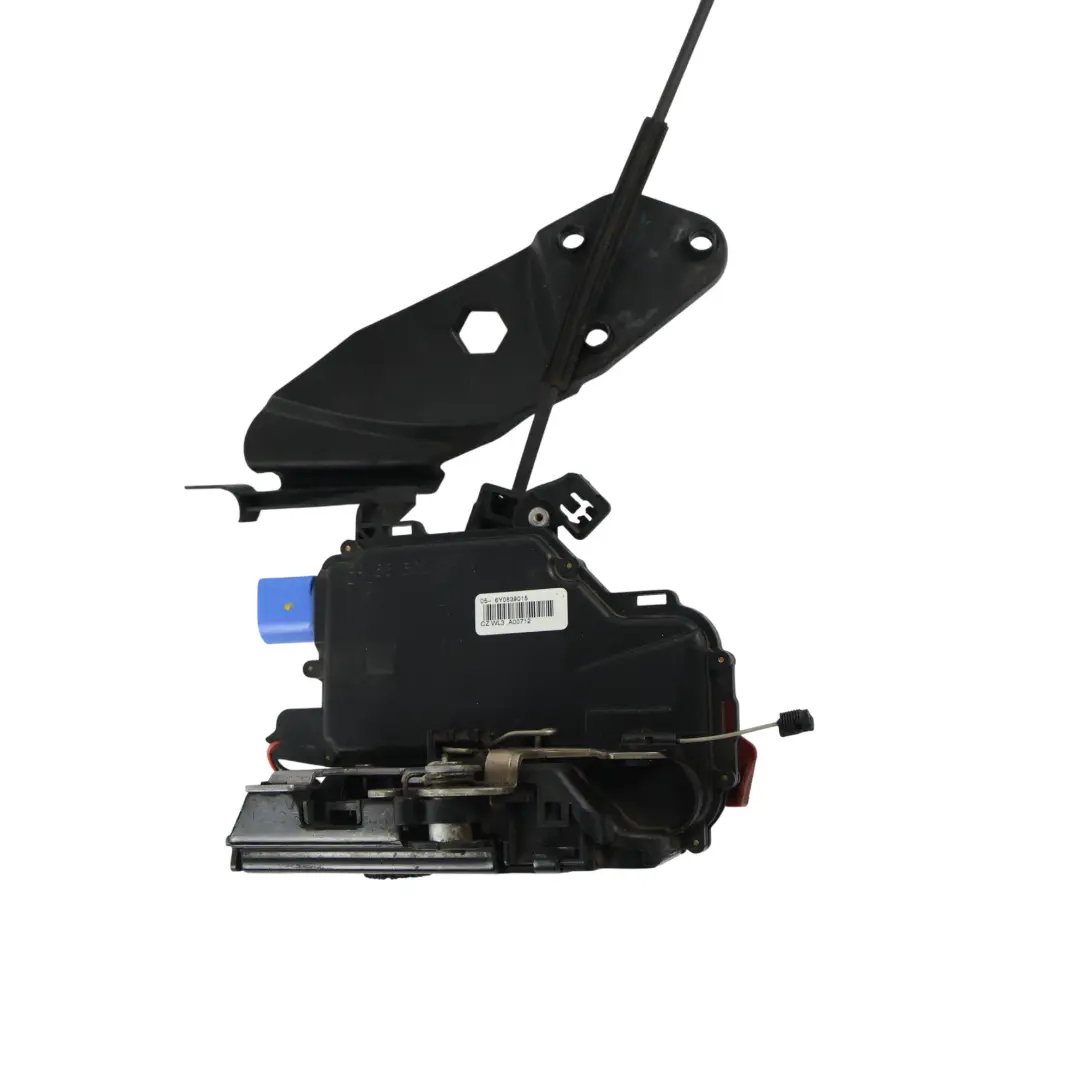 Skoda Fabia 6Y Mk1 Door Lock Latch Mechanism Rear Left N/S - SKU 6Y0839015 - Part number 6Y0839015