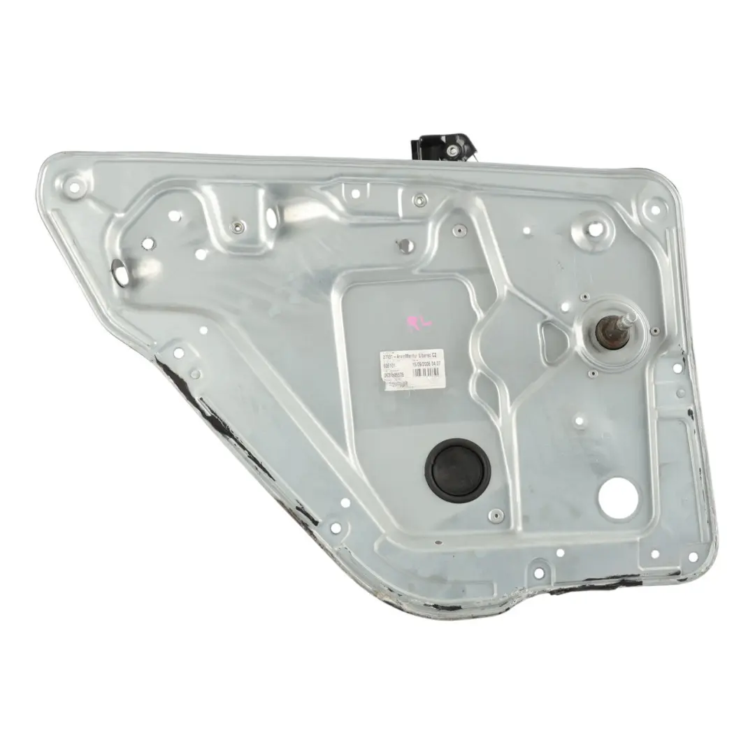 Mk1 6Y Door Window Lifter Regulator Panel Rear Right O/S 6Y0839755B to Skoda Fabia with Part number 6Y0839655 Skoda Fabia Mk1 6Y Door Window Lifter Regulator Panel Rear Right O/S 6Y0839755B - SKU 6Y0839655 - Part number 6Y0839655