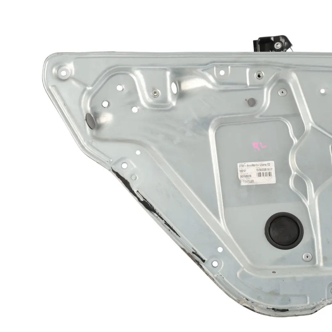 Skoda Fabia Mk1 6Y Door Window Lifter Regulator Panel Rear Left N/S 6Y0839755B - SKU 6Y0839655 - Part number 6Y0839655