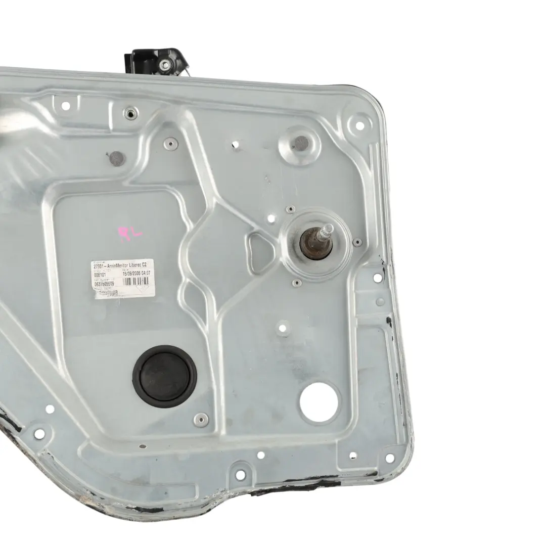 Skoda Fabia Mk1 6Y Door Window Lifter Regulator Panel Rear Left N/S 6Y0839755B - SKU 6Y0839655 - Part number 6Y0839655