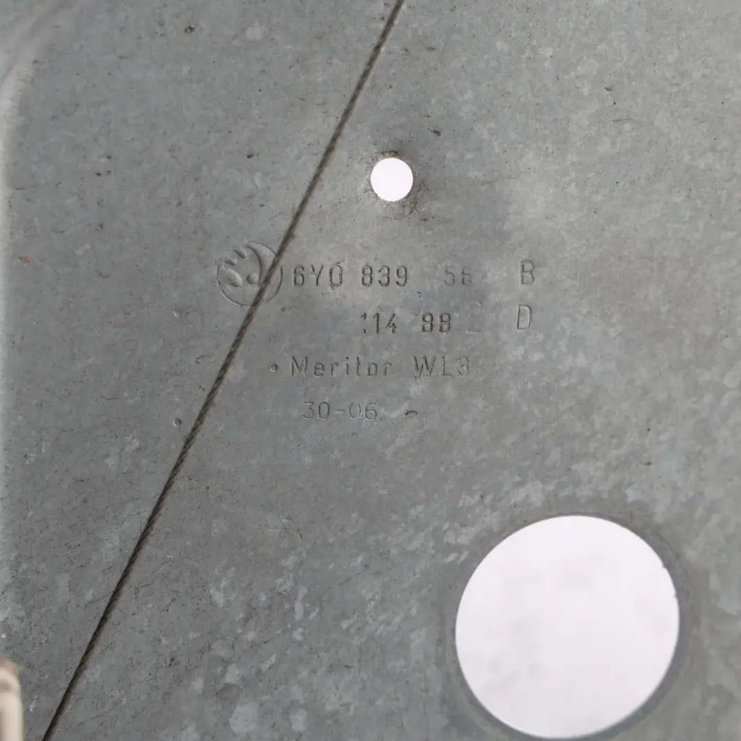 Skoda Fabia Mk1 6Y Door Window Lifter Regulator Panel Rear Right O/S 6Y0839756B - SKU 6Y0839656 - Part number 6Y0839656