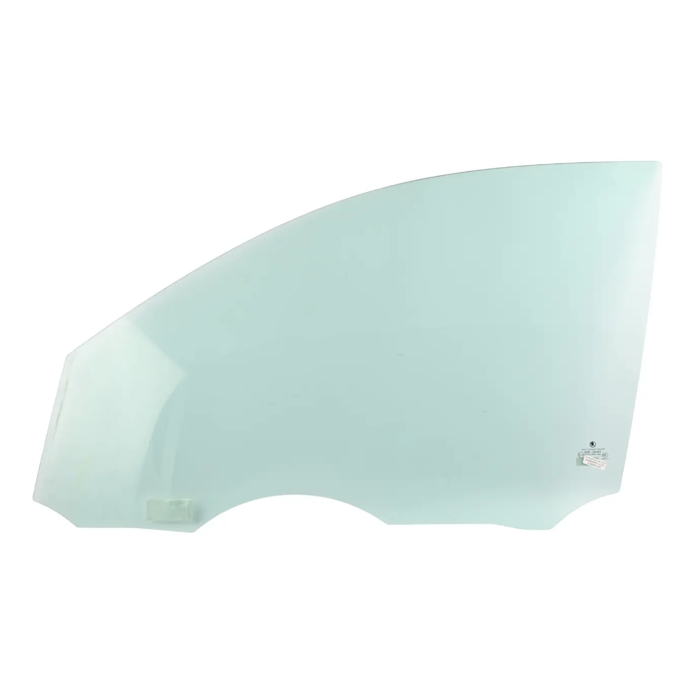 Skoda Fabia 6Y Door Window Glass AS2 Front Left N/S 6Y0845201A