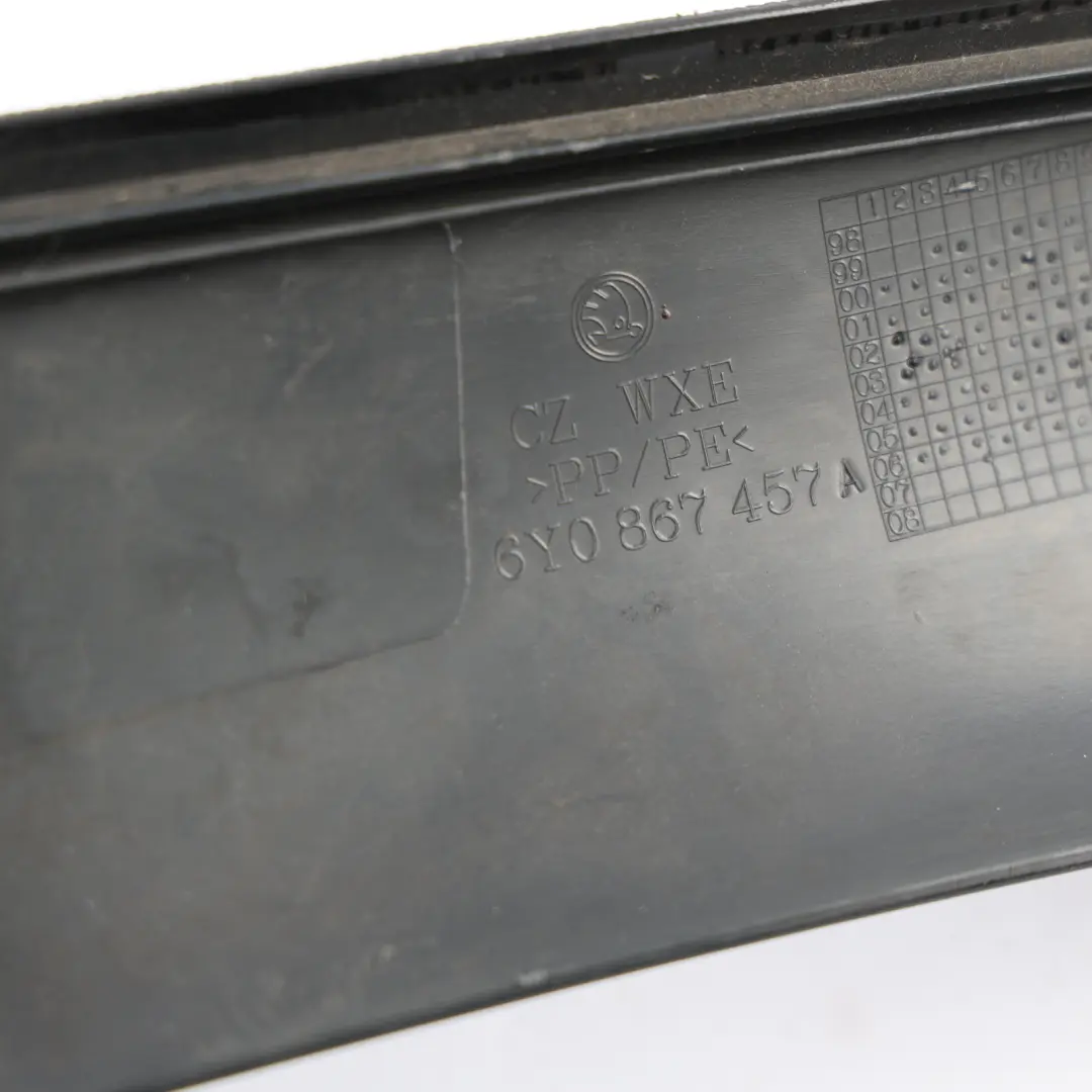 5G Interior A Pillar Trim Cover Black Left N/S to Volkswagen Golf with Part number 6Y0867457A Volkswagen Golf 5G Interior A Pillar Trim Cover Black Left N/S - SKU 6Y0867457A - Part number 6Y0867457A