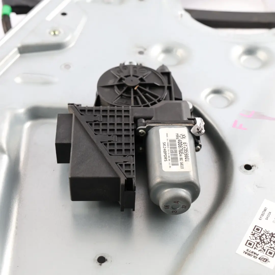 Mk1 6Y Door Window Lifter Regulator Panel Front Left N/S 6Y0837755C to Skoda Fabia with Part number 6Y1837461 Skoda Fabia Mk1 6Y Door Window Lifter Regulator Panel Front Left N/S 6Y0837755C - SKU 6Y1837461 - Part number 6Y1837461