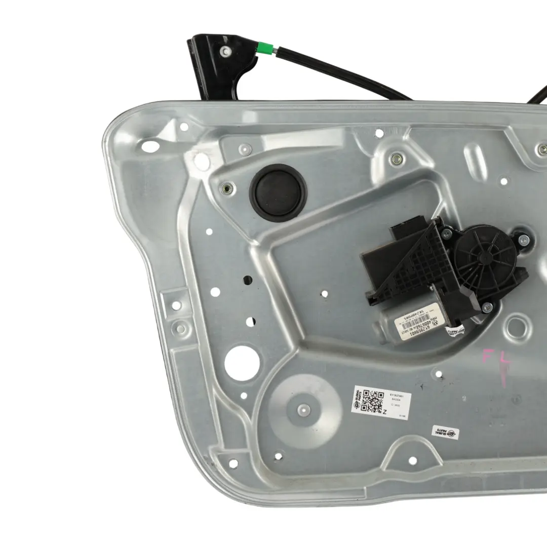 Skoda Fabia Mk1 6Y Door Window Lifter Regulator Panel Front Left N/S 6Y0837755C - SKU 6Y1837461 - Part number 6Y1837461