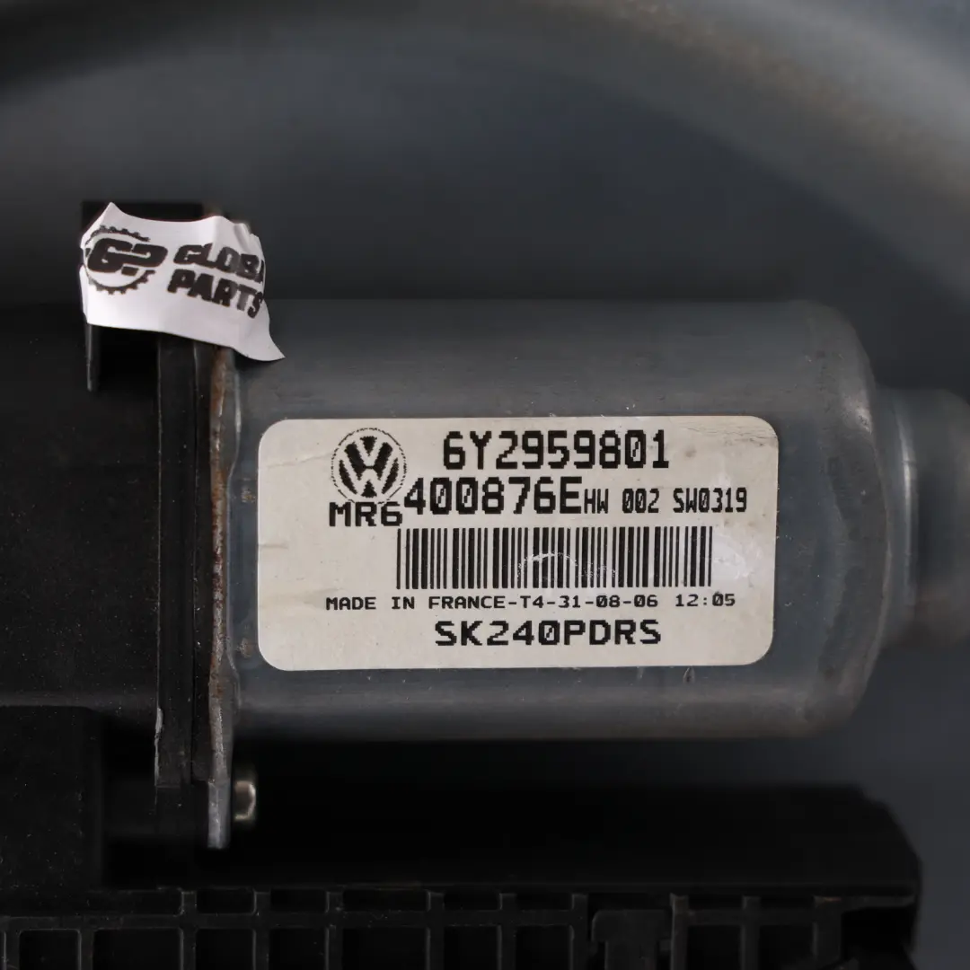 Skoda Fabia Mk1 6Y Door Window Lifter Regulator Panel Front Left N/S 6Y0837755C - SKU 6Y1837461 - Part number 6Y1837461