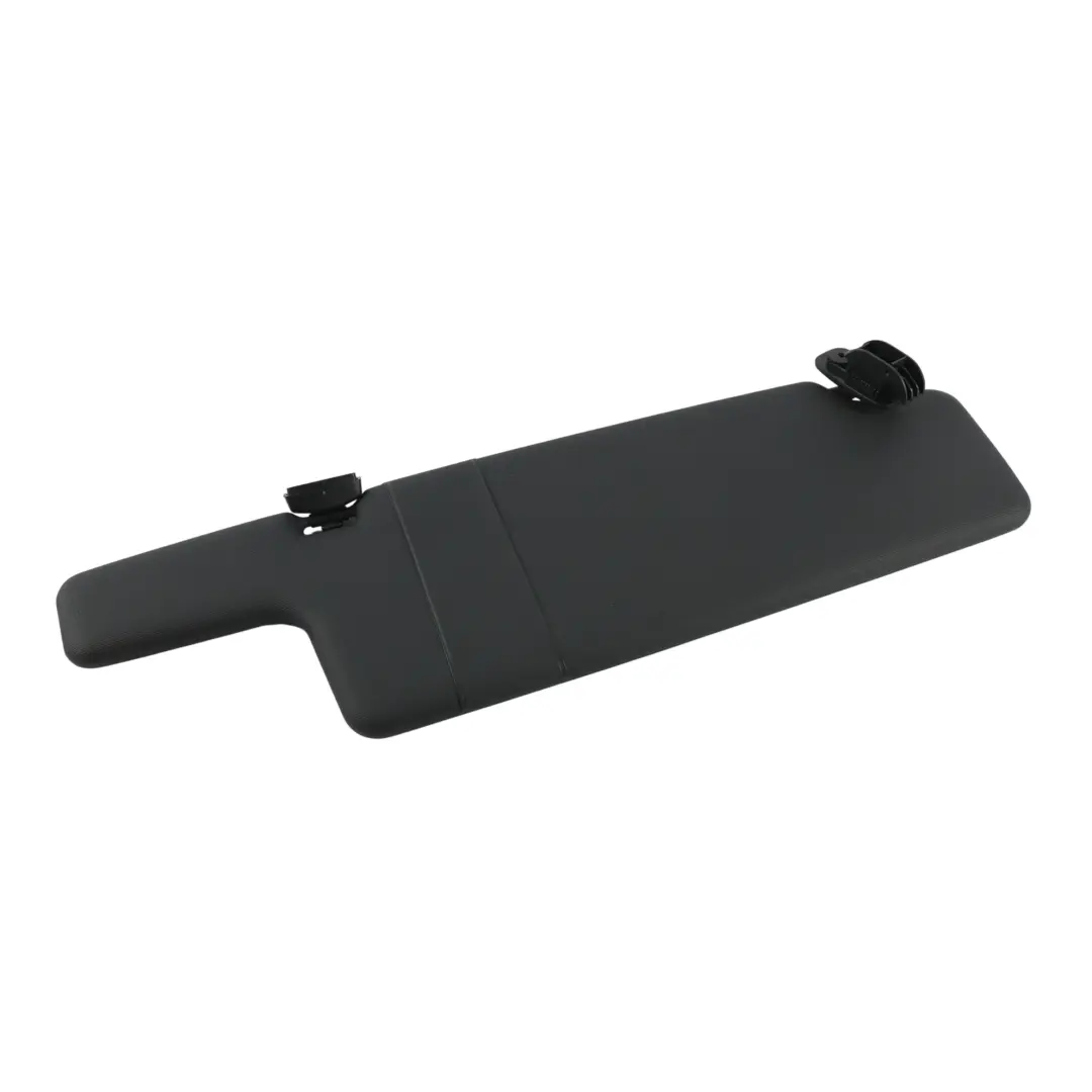 Skoda Fabia Mk1 Sun Visor Cover Panel Sunvisor Right O/S Black Onyx - SKU RHD-6Y2857552P - Part number 6Y2857552P