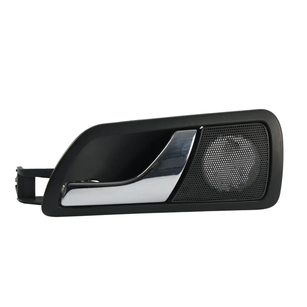 Skoda Fabia 6Y Mk1 Interior Door Handle Trim Rear Left N/S Black Onyx - SKU 6Y6839247 - Part number 6Y6839247