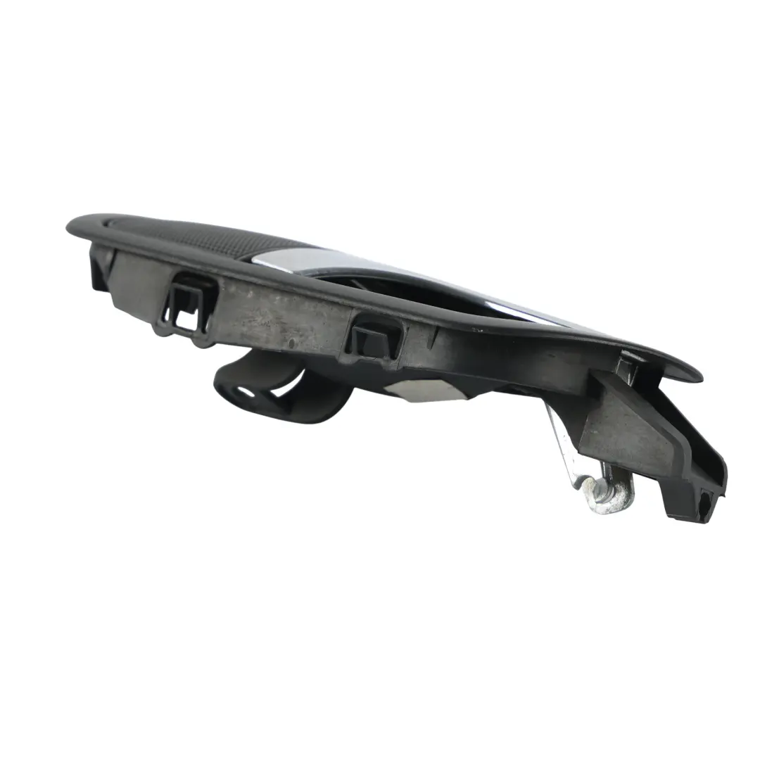 Skoda Fabia 6Y Mk1 Interior Door Handle Trim Rear Left N/S Black Onyx - SKU 6Y6839247 - Part number 6Y6839247