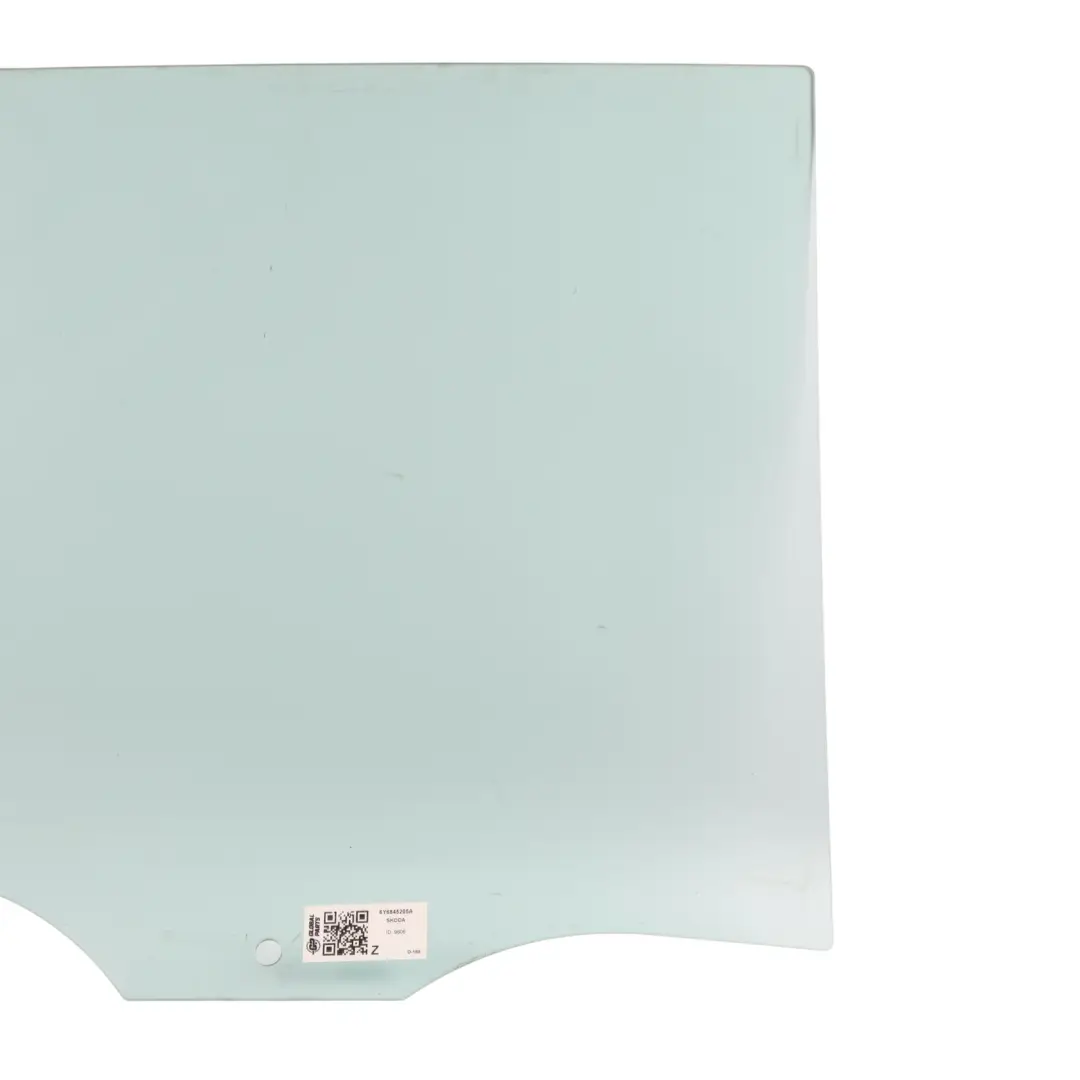 6Y Door Window Glass AS2 Rear Left N/S to Skoda Fabia with Part number 6Y6845205A Skoda Fabia 6Y Door Window Glass AS2 Rear Left N/S - SKU 6Y6845205A - Part number 6Y6845205A