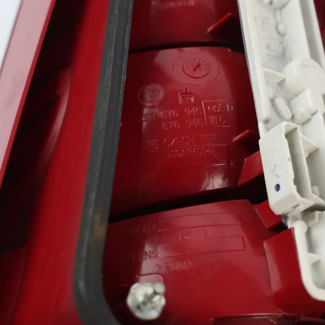 Skoda Fabia MK1 6Y Rear Tail Light Lamp Outer Left N/S - SKU 6Y6945111C - Part number 6Y6945111C