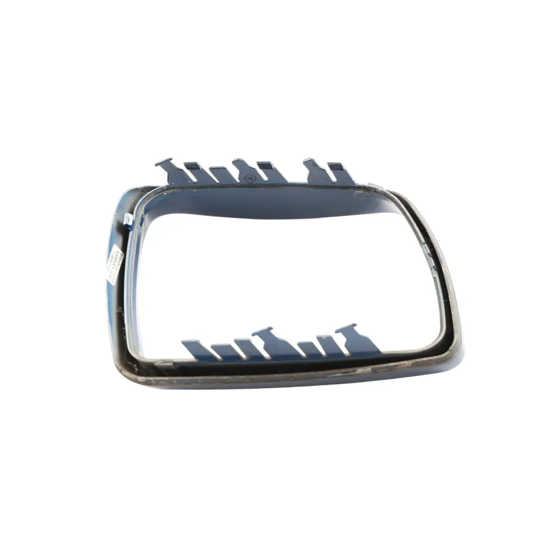Wing Mirror Frame Ring M Sport Left N/S Topasblau blue Metallic - 364 to BMW X5 E53 with Part number 7002319 BMW X5 E53 Wing Mirror Frame Ring M Sport Left N/S Topasblau blue Metallic - 364 - SKU 7002319-TPB - Part number 7002319