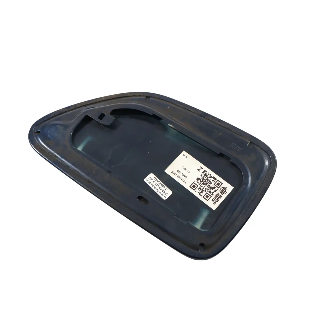 BMW E63 E64 Fuel Filler Flap Cover Silbergrau Le Mans Blau - 381 - SKU 7011342-LMB - Part number 7011342