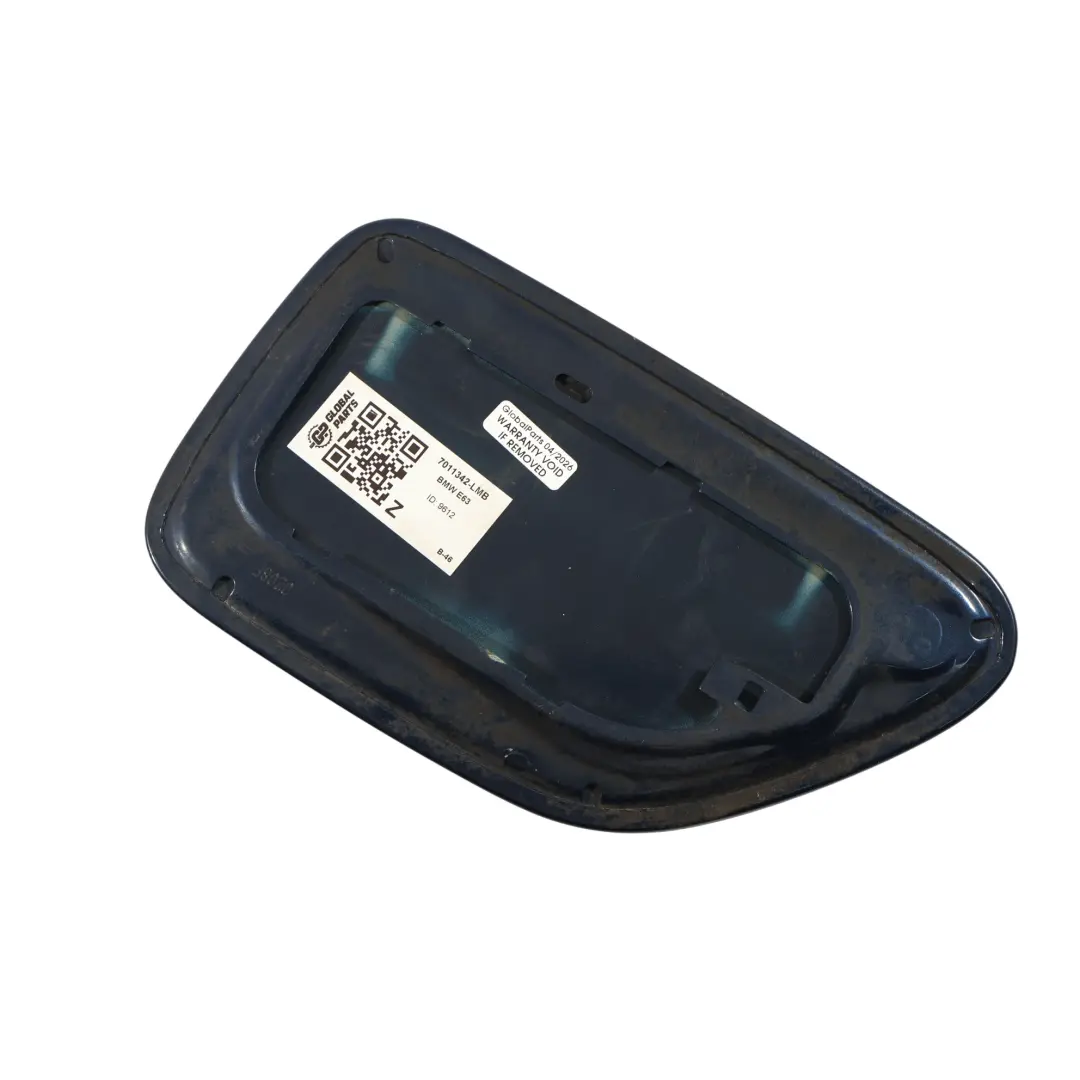 BMW E63 E64 Tapa Combustible Gris Plata Azul Le Mans 381 - SKU 7011342-LMB - Número de pieza 7011342