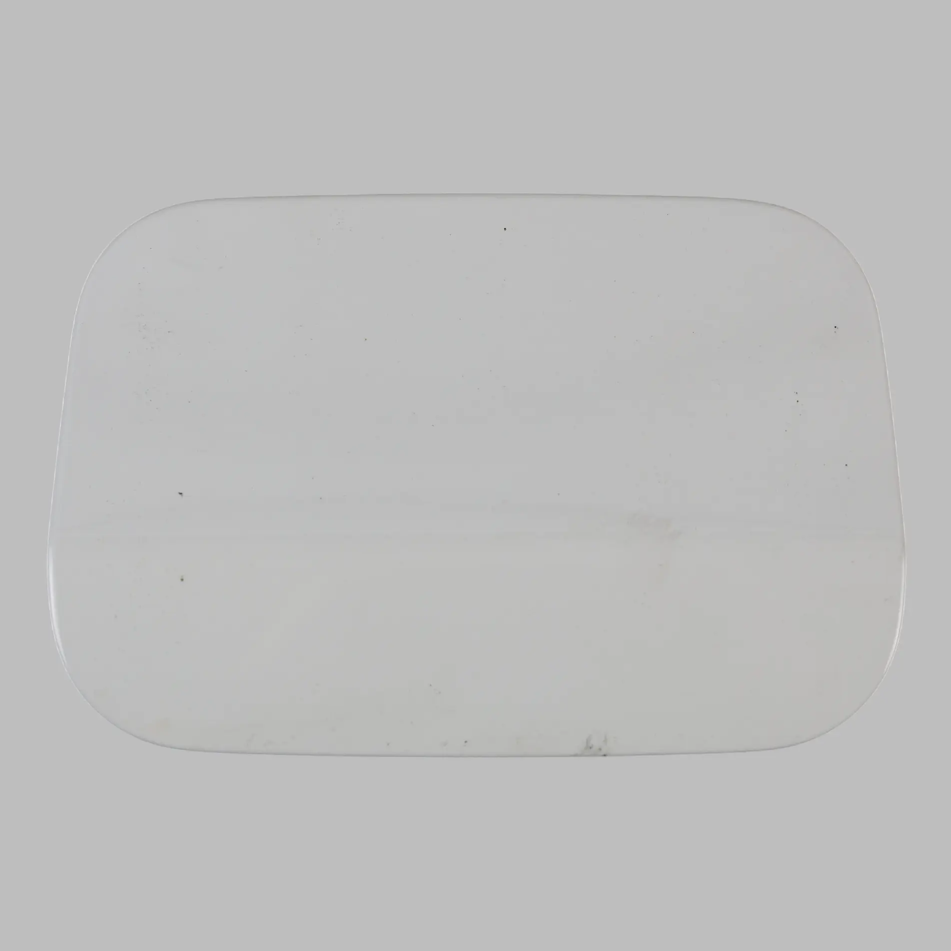 BMW E60 E61 Fuel Cover Fill In Flap Trim Panel Alpinweiss 3 White - 300