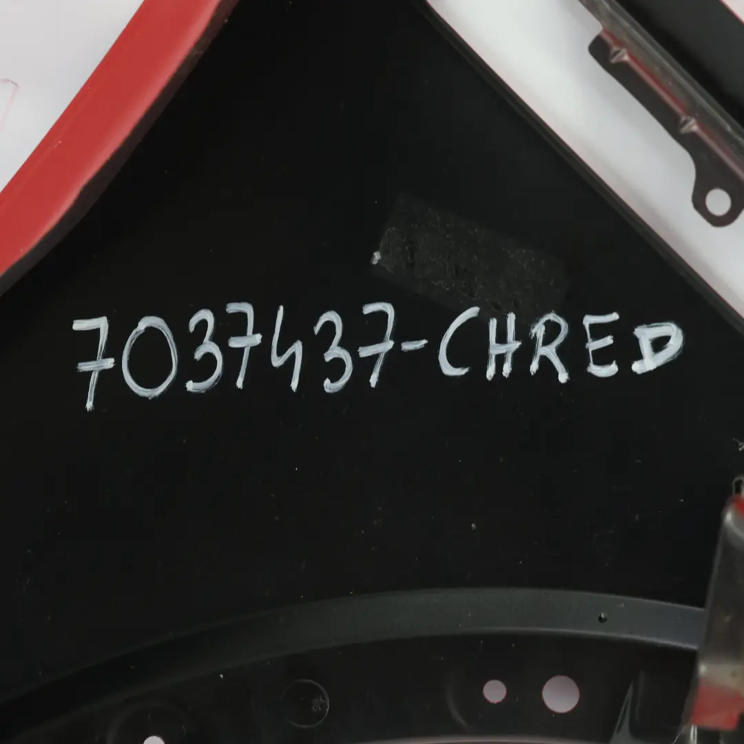 Mini R50 R52 R53 Błotnik Przedni Lewy Czerwony Chili Red - 851 - SKU 7037437-CHRED - Numer Części 7037437