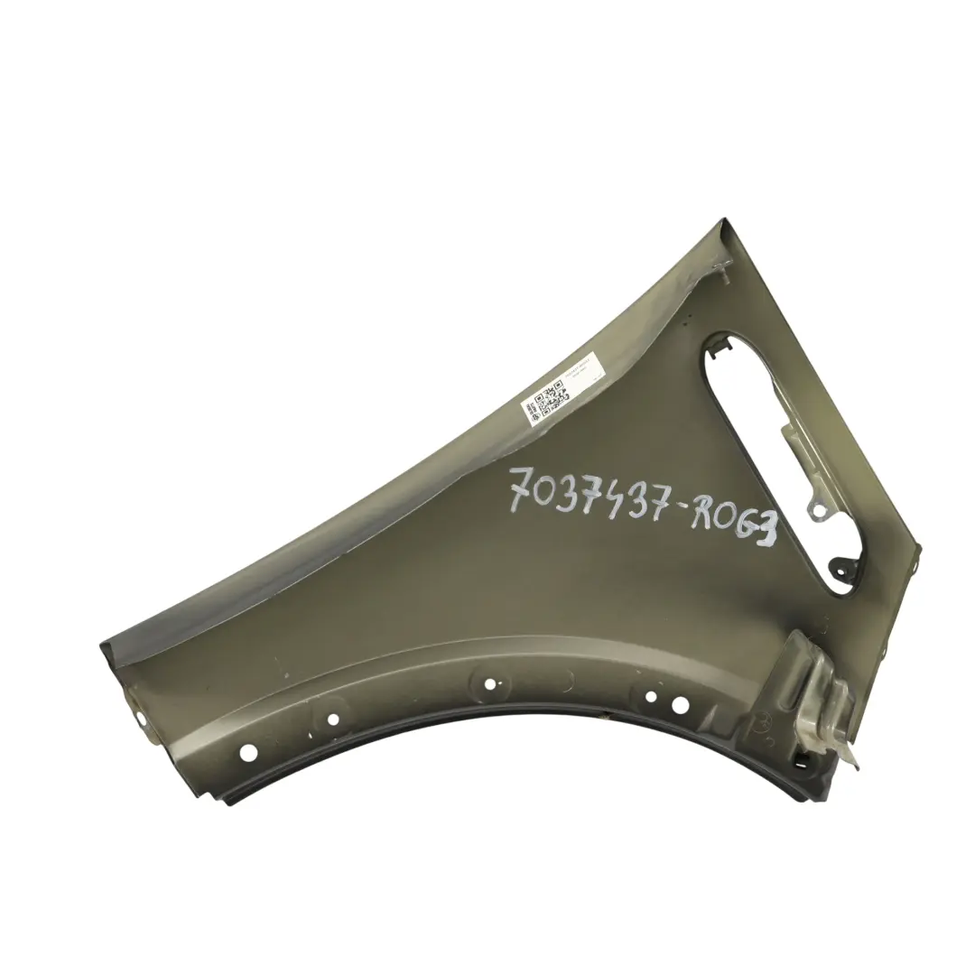 Pannello laterale anteriore sinistro parafango Royal Grey - A48 per Mini R50 R52 R53 con numero di parte 7037437 Mini R50 R52 R53 Pannello laterale anteriore sinistro parafango Royal Grey - A48 - SKU 7037437-ROG3 - Numero di parte 7037437