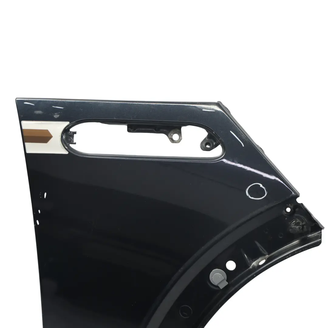 Panel Lateral Aleta Delantera Derecha Negro Astro Metallic A25 para Mini R50 R53 con número de pieza 7037438 Mini R50 R53 Panel Lateral Aleta Delantera Derecha Negro Astro Metallic A25 - SKU 7037438-ASB5 - Número de pieza 7037438
