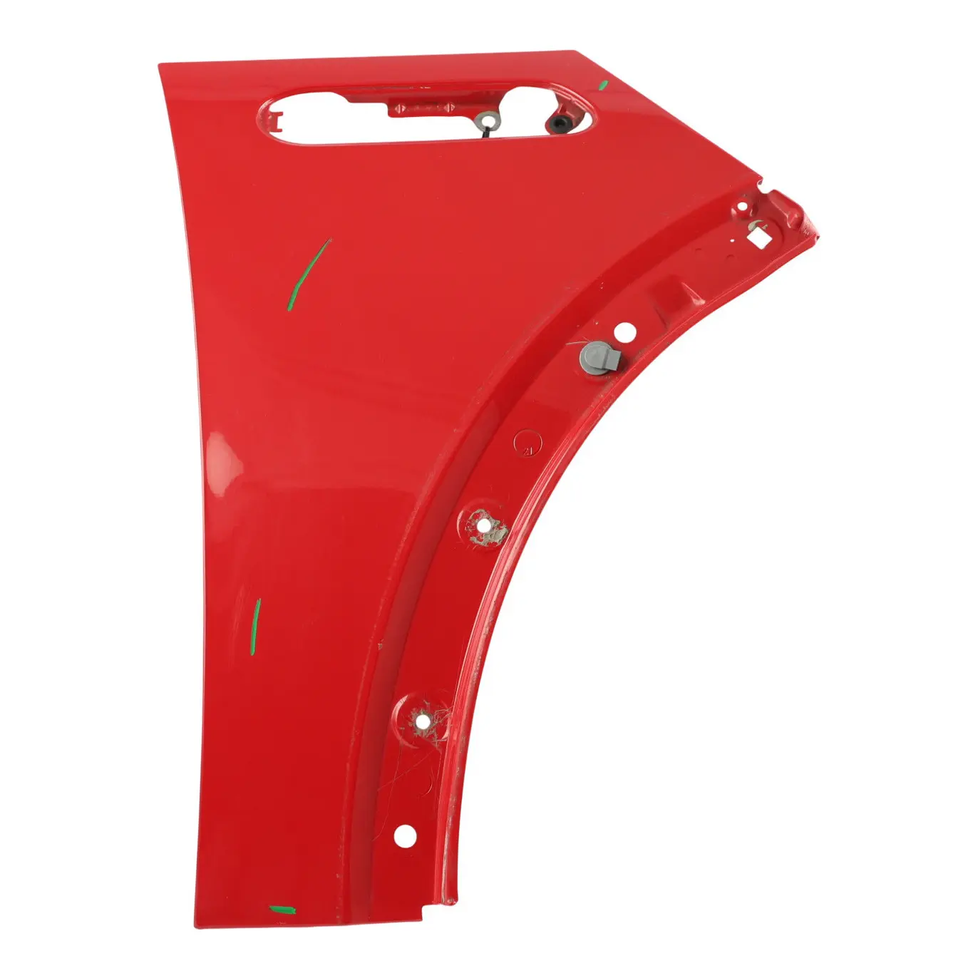 Mini R50 R52 R53 Aile du panneau latéral avant droit Chili Red - 851