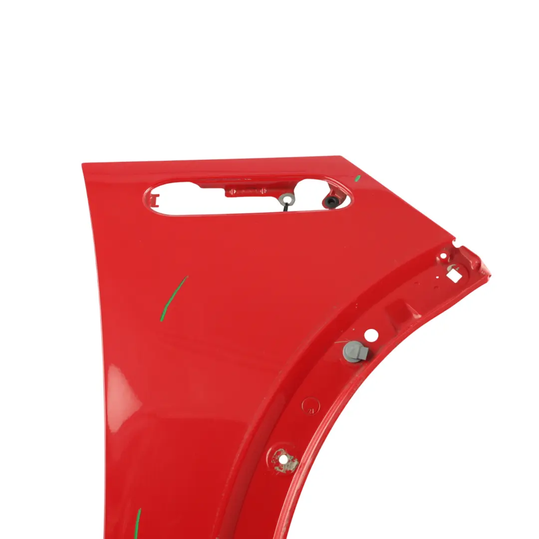 Front Right O/S Side Panel Fender Wing Chili Red - 851 to Mini R50 R52 R53 with Part number 7037438 Mini R50 R52 R53 Front Right O/S Side Panel Fender Wing Chili Red - 851 - SKU 7037438-CHRED - Part number 7037438