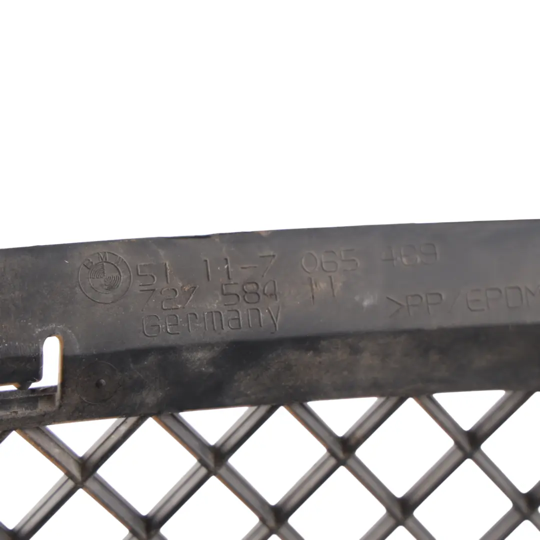 BMW E46 Front Bumper Grille Trim Cover Panel Lower Centre - SKU 7065469 - Part number 7065469