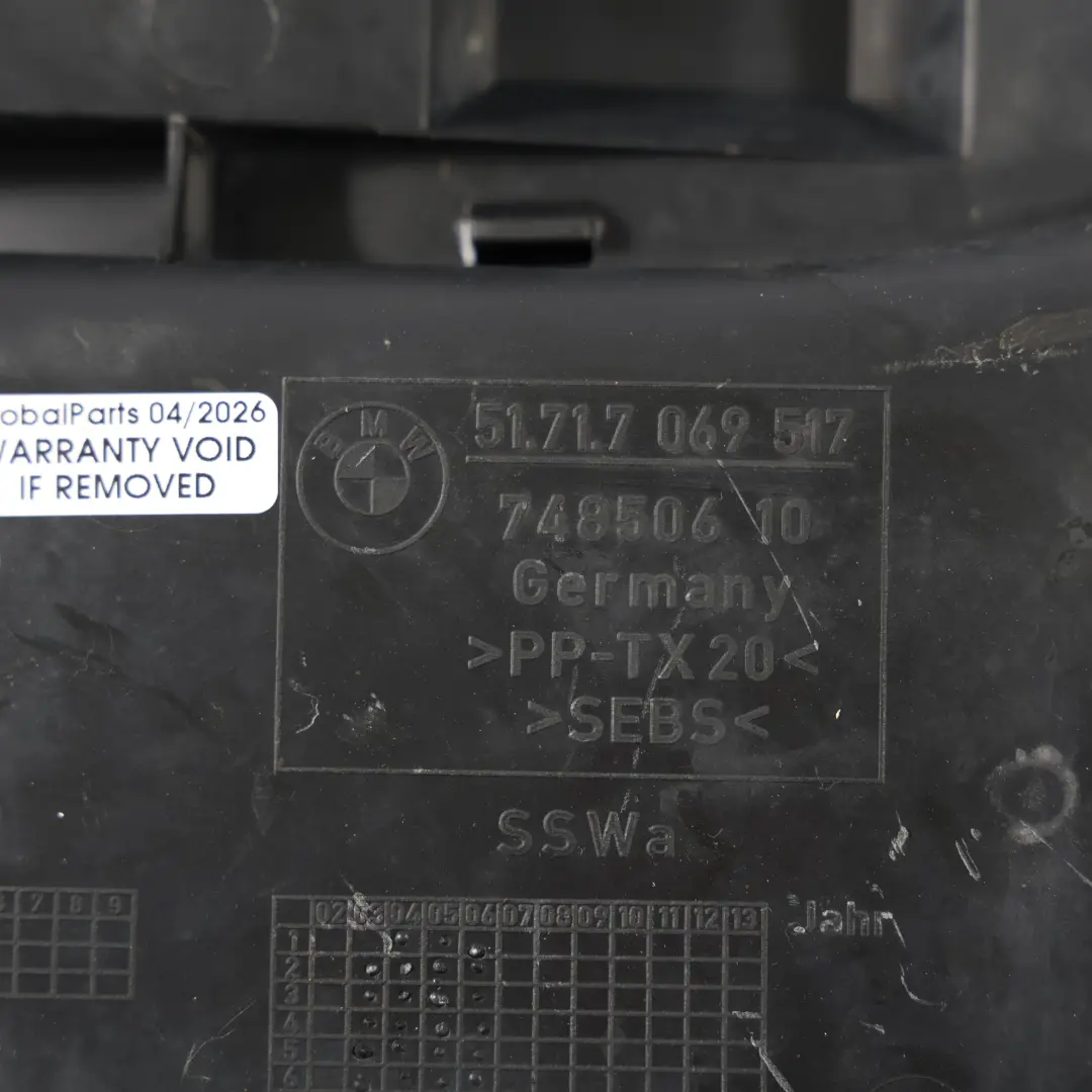 BMW E46 Coupe Cabrio Kanał Chłodzenia Hamulców Lewy Przód - SKU 7069517 - Numer Części 7069517