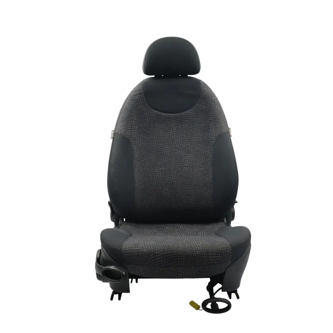 Sedile Anteriore Destro Tessuto Kaleido Nero per Mini Cooper R50 con numero di parte 7073074 Mini Cooper R50 Sedile Anteriore Destro Tessuto Kaleido Nero - SKU 7073074-2 - Numero di parte 7073074