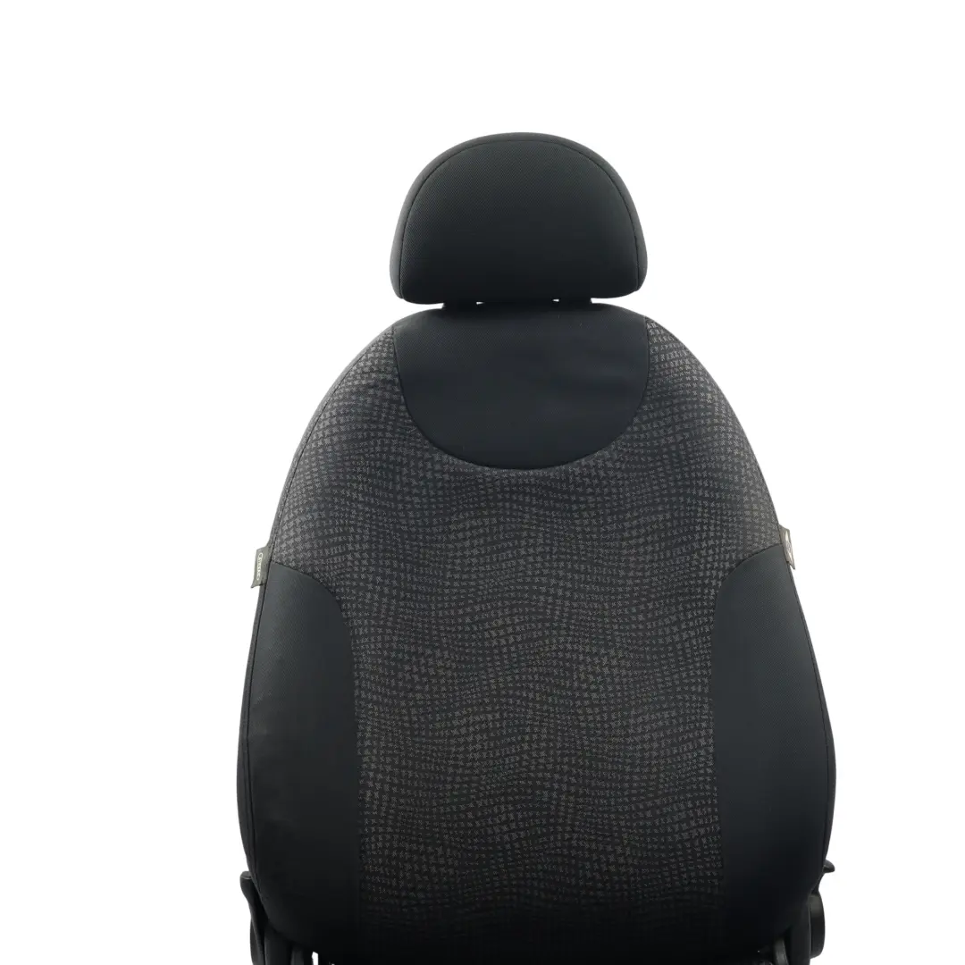 Front Seat Right O/S Cloth Fabric Kaleido Black to Mini Cooper R50 with Part number 7073074 Mini Cooper R50 Front Seat Right O/S Cloth Fabric Kaleido Black - SKU 7073074-2 - Part number 7073074