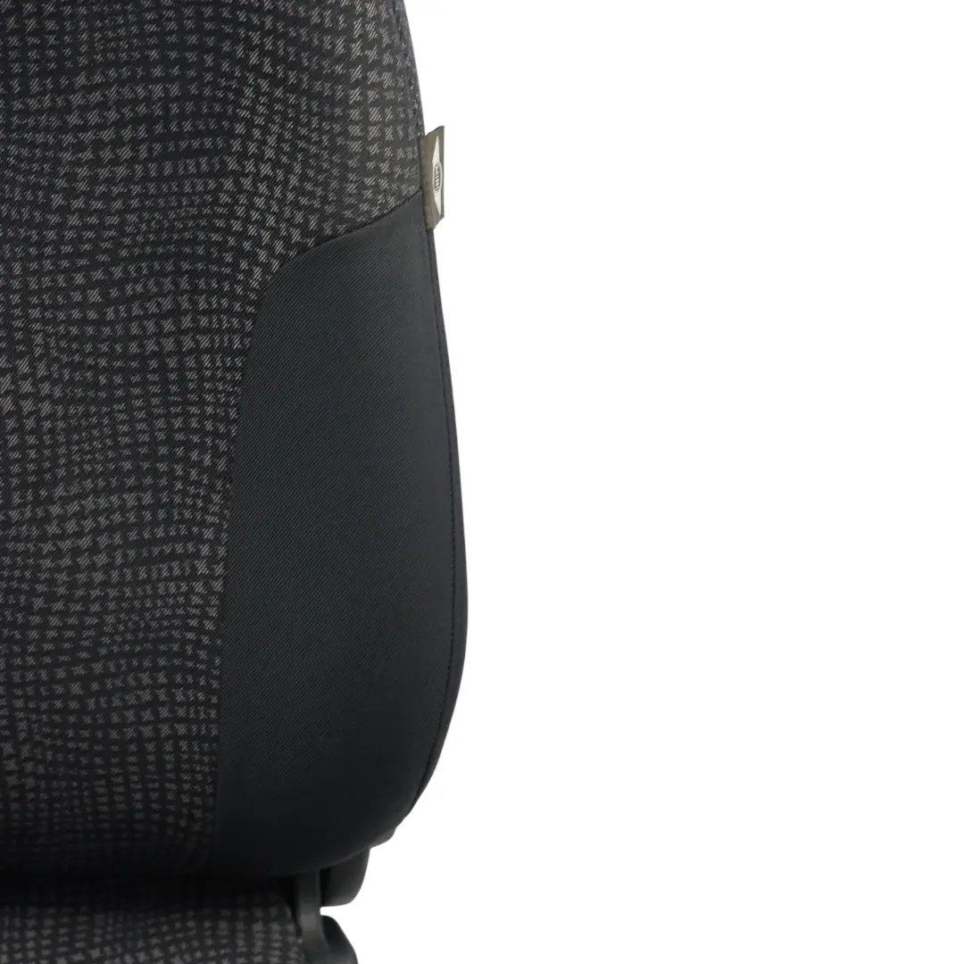 Front Seat Right O/S Cloth Fabric Kaleido Black to Mini Cooper R50 with Part number 7073074 Mini Cooper R50 Front Seat Right O/S Cloth Fabric Kaleido Black - SKU 7073074-2 - Part number 7073074