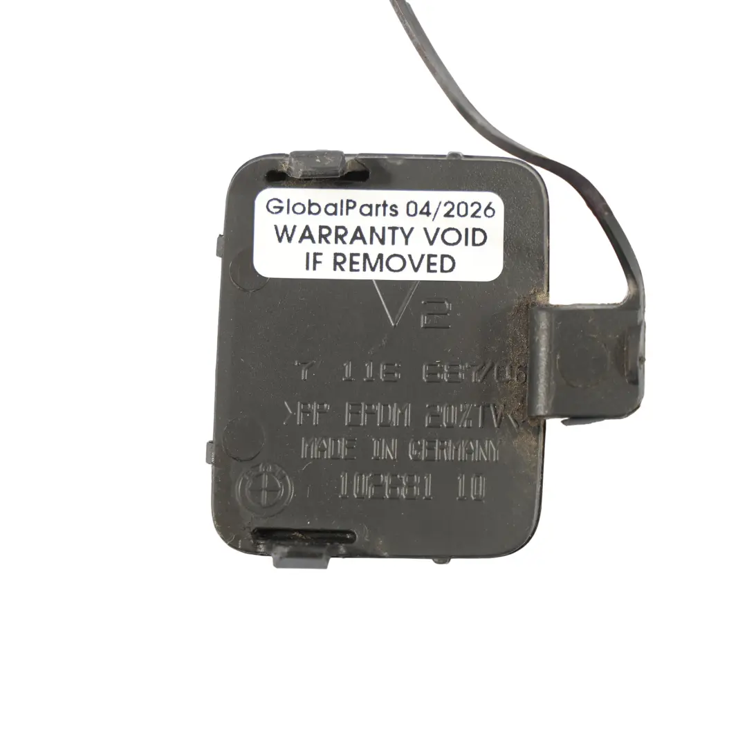 BMW E90 E91 Volet Pare-Chocs Avant Œillet Remorquage Rouge Barbera A39 - SKU 7116687-BAR - Numéro de pièce 7116687