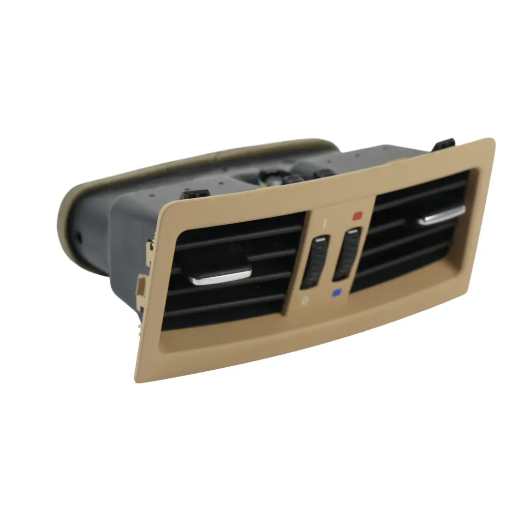 BMW E90 E91 Rejilla Ventilación Consola Central Trasera Beige - SKU 7129556 - Número de pieza 7129556