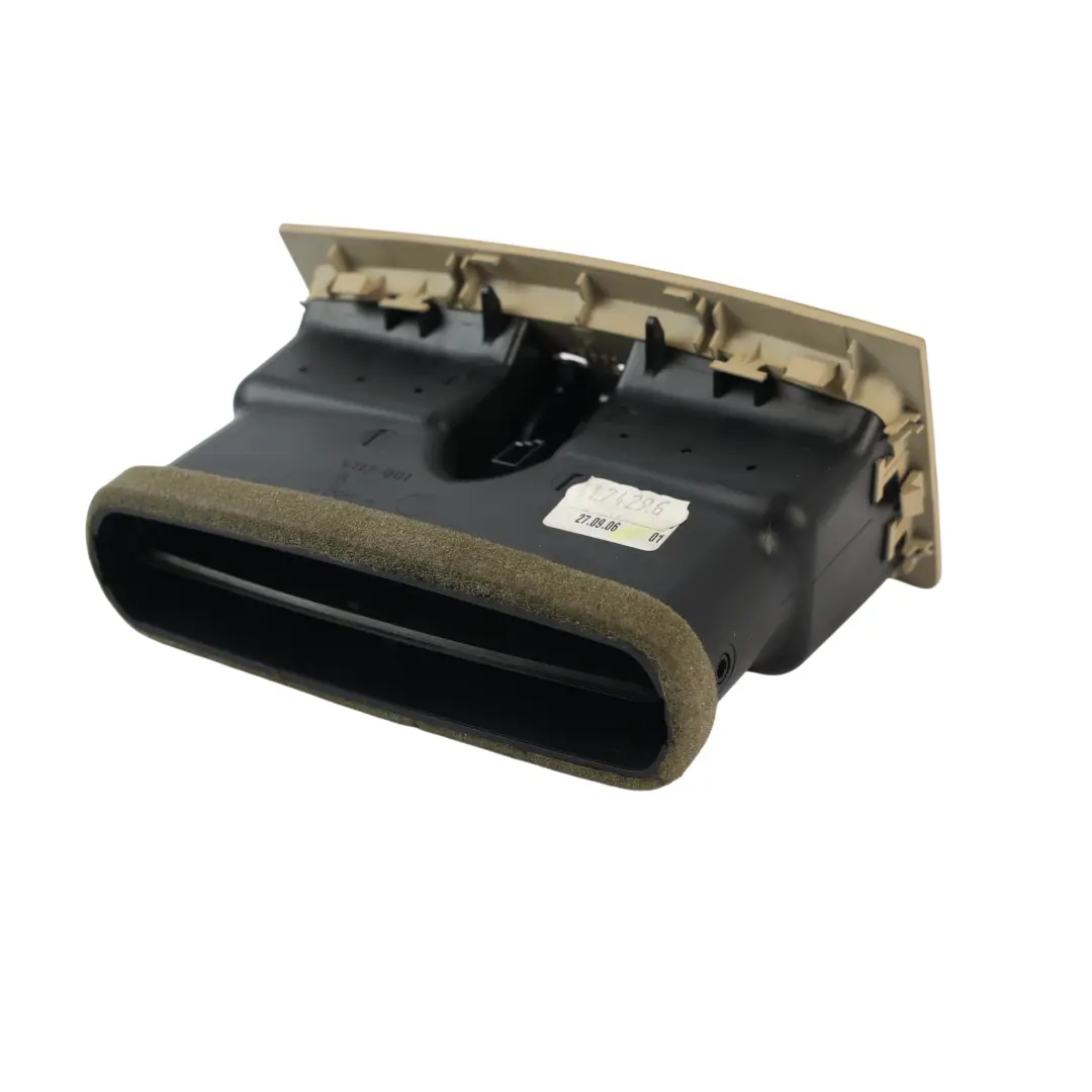 BMW E90 E91 Grille Aération Console Centrale Arrière Beige - SKU 7129556 - Numéro de pièce 7129556