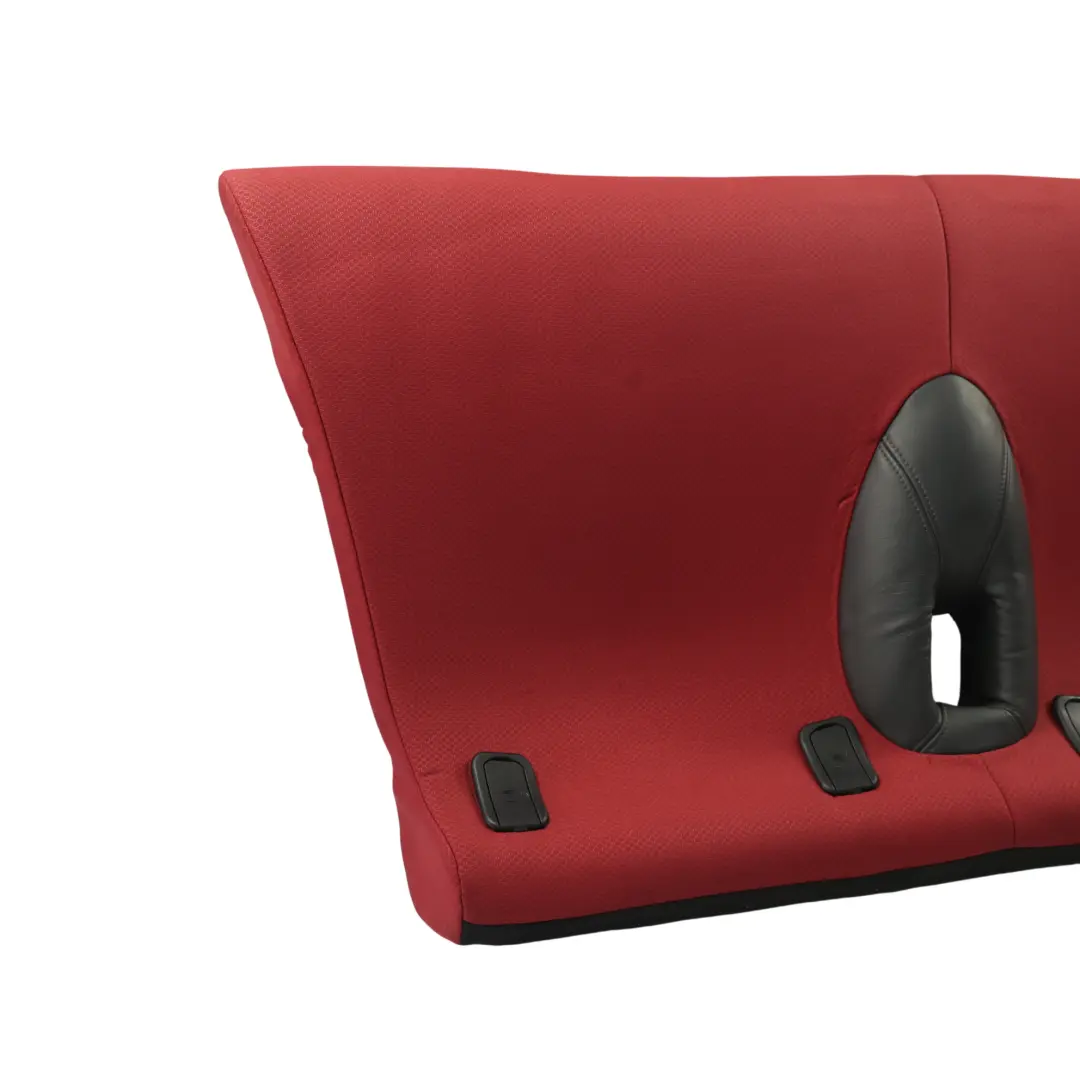 Asiento Trasero Respaldo Funda Sofá Base Tela Cuero Rojo para Mini Cabrio R52 con número de pieza 7133152 Mini Cabrio R52 Asiento Trasero Respaldo Funda Sofá Base Tela Cuero Rojo - SKU 7133152 - Número de pieza 7133152