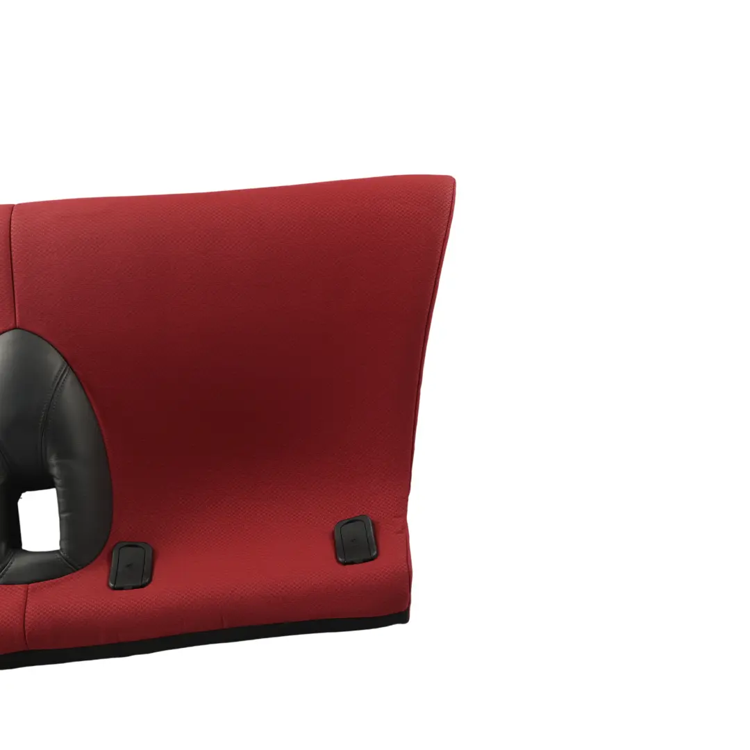 Mini Cabrio R52 Dossier de siège arrière Banquette Base Canapé Tissu Cuir Rouge - SKU 7133152 - Numéro de pièce 7133152