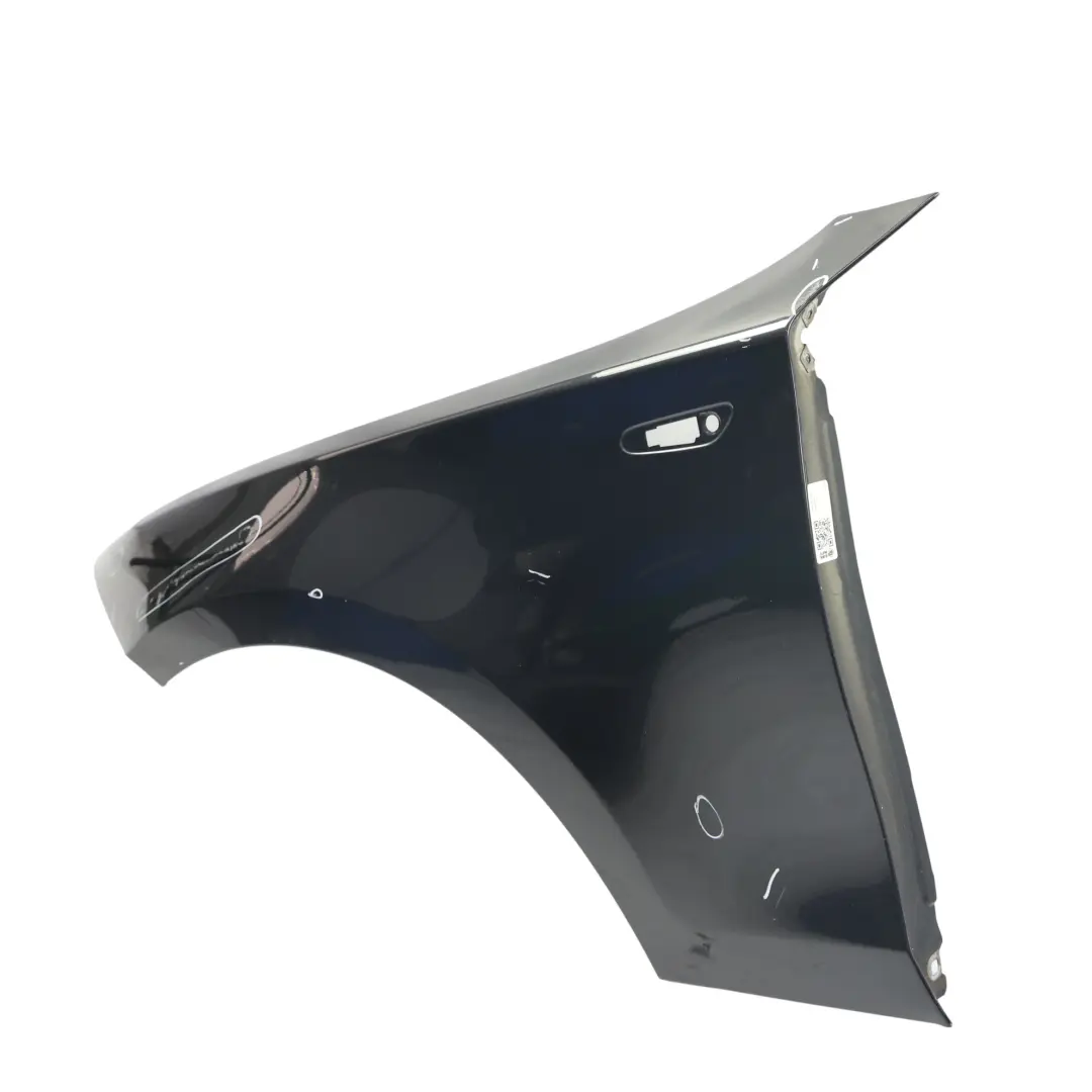 Side Panel Wing Fender Front Left N/S Black Sapphire Metallic - 475 to BMW E81 E87 with Part number 7133227 BMW E81 E87 Side Panel Wing Fender Front Left N/S Black Sapphire Metallic - 475 - SKU 7133227-BS - Part number 7133227