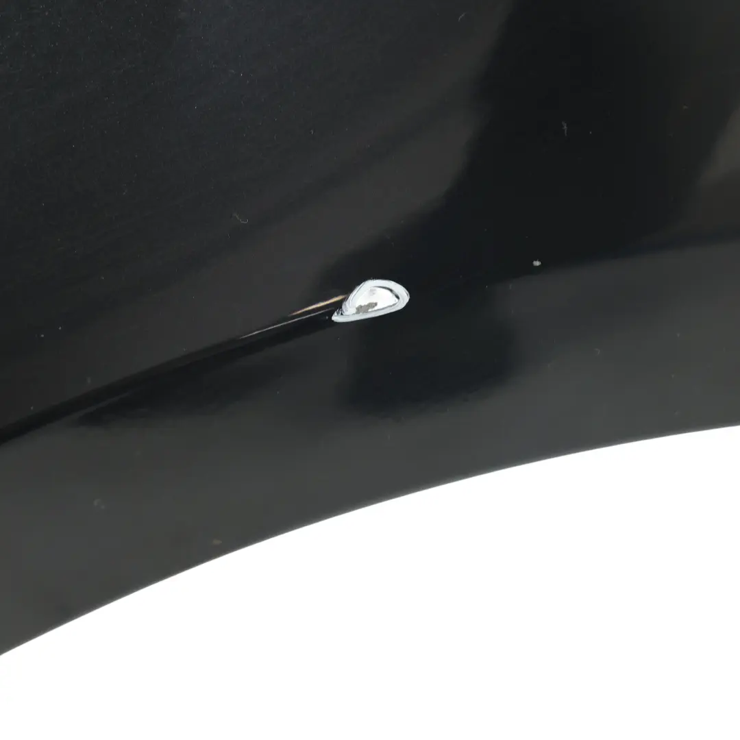 BMW E81 E87 Side Panel Wing Fender Front Left N/S Black Sapphire Metallic - 475 - SKU 7133227-BS - Part number 7133227
