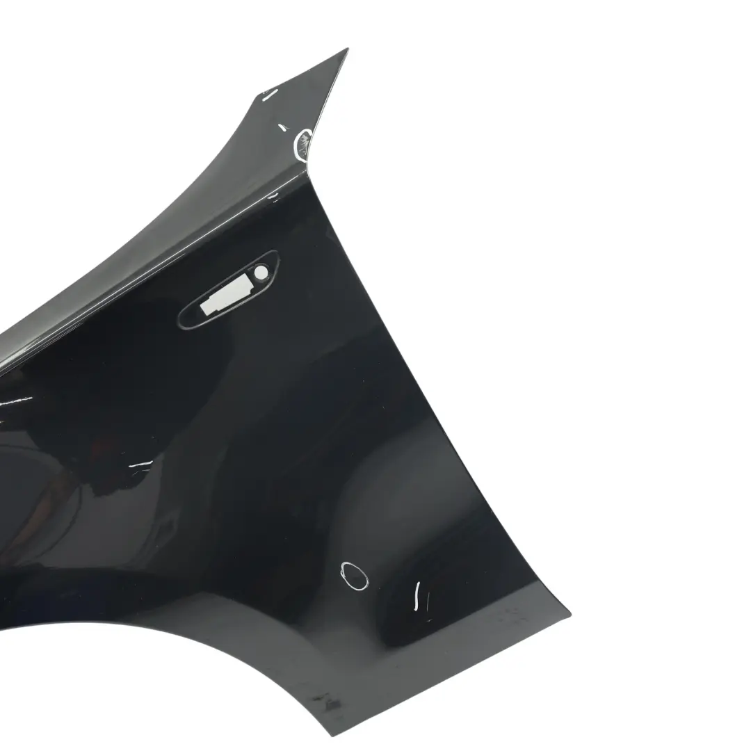 BMW E81 E87 Side Panel Wing Fender Front Left N/S Black Sapphire Metallic - 475 - SKU 7133227-BS - Part number 7133227