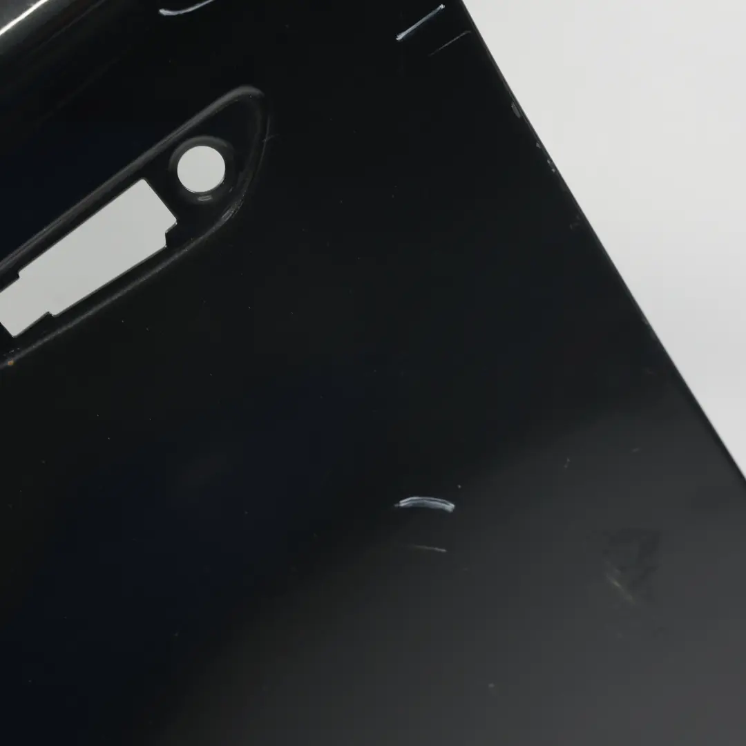 BMW E81 E87 Panel Lateral Guardabarros Delantero Izquierdo Negro Zafiro - 475 - SKU 7133227-BS2 - Número de pieza 7133227