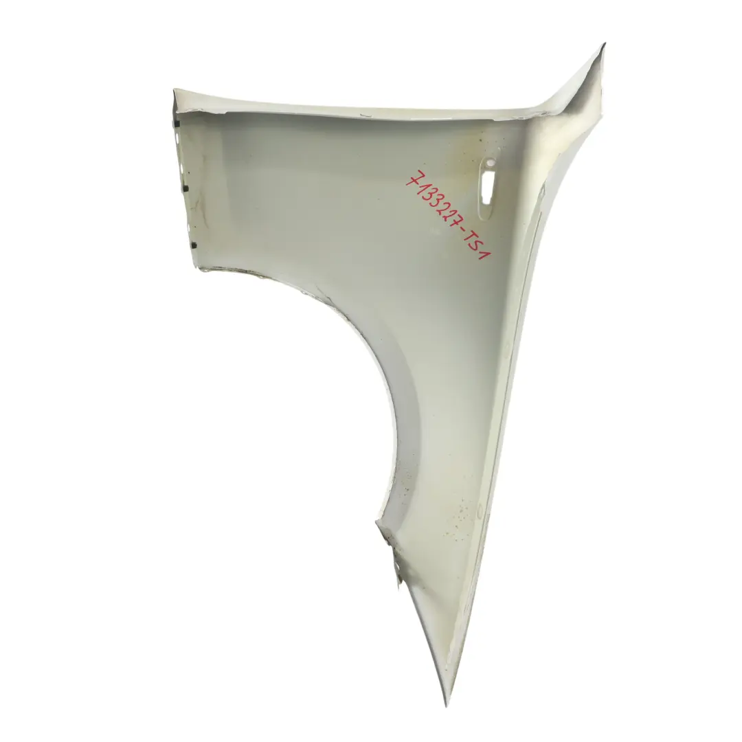 BMW E81 E87 Panel Lateral Guardabarros Delantero Izquierdo Titansilber - 354 - SKU 7133227-TS1 - Número de pieza 7133227