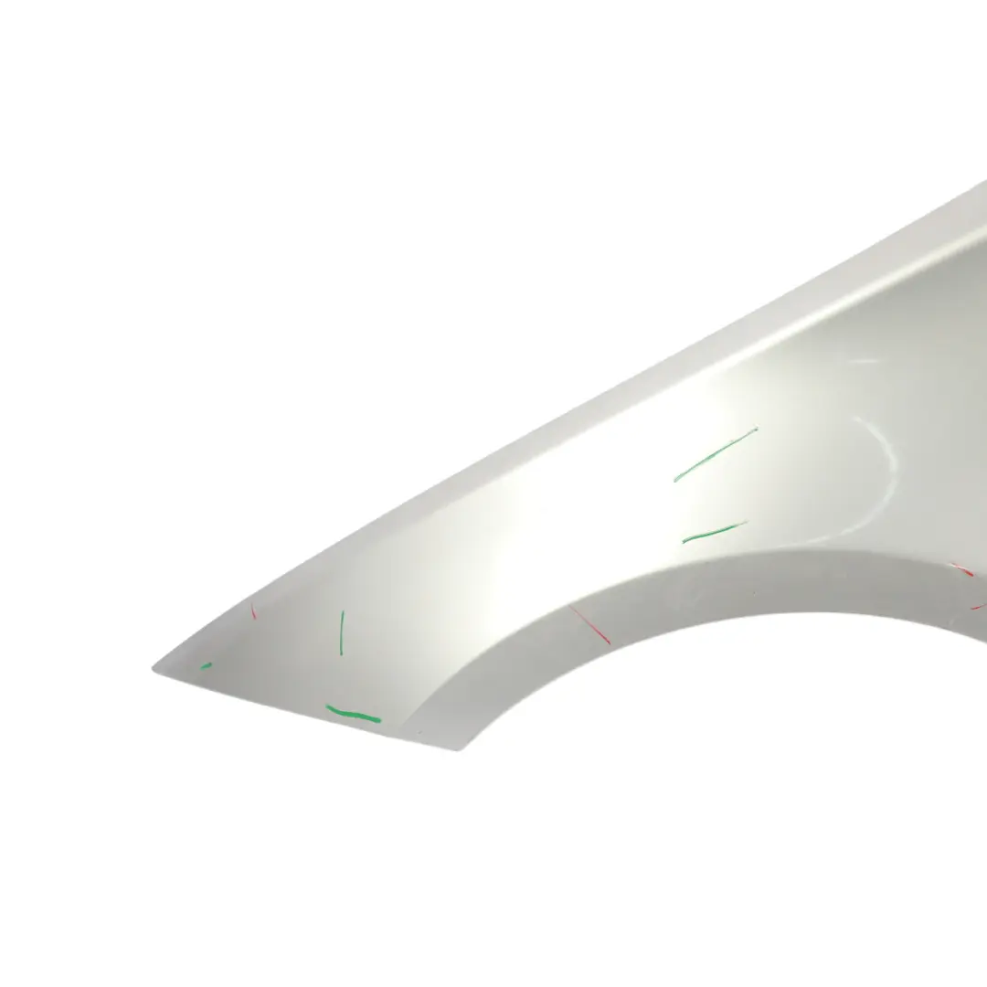 BMW E81 E87 Side Panel Wing Fender Front Left N/S Titansilber Silver - 354 - SKU 7133227-TS3 - Part number 7133227