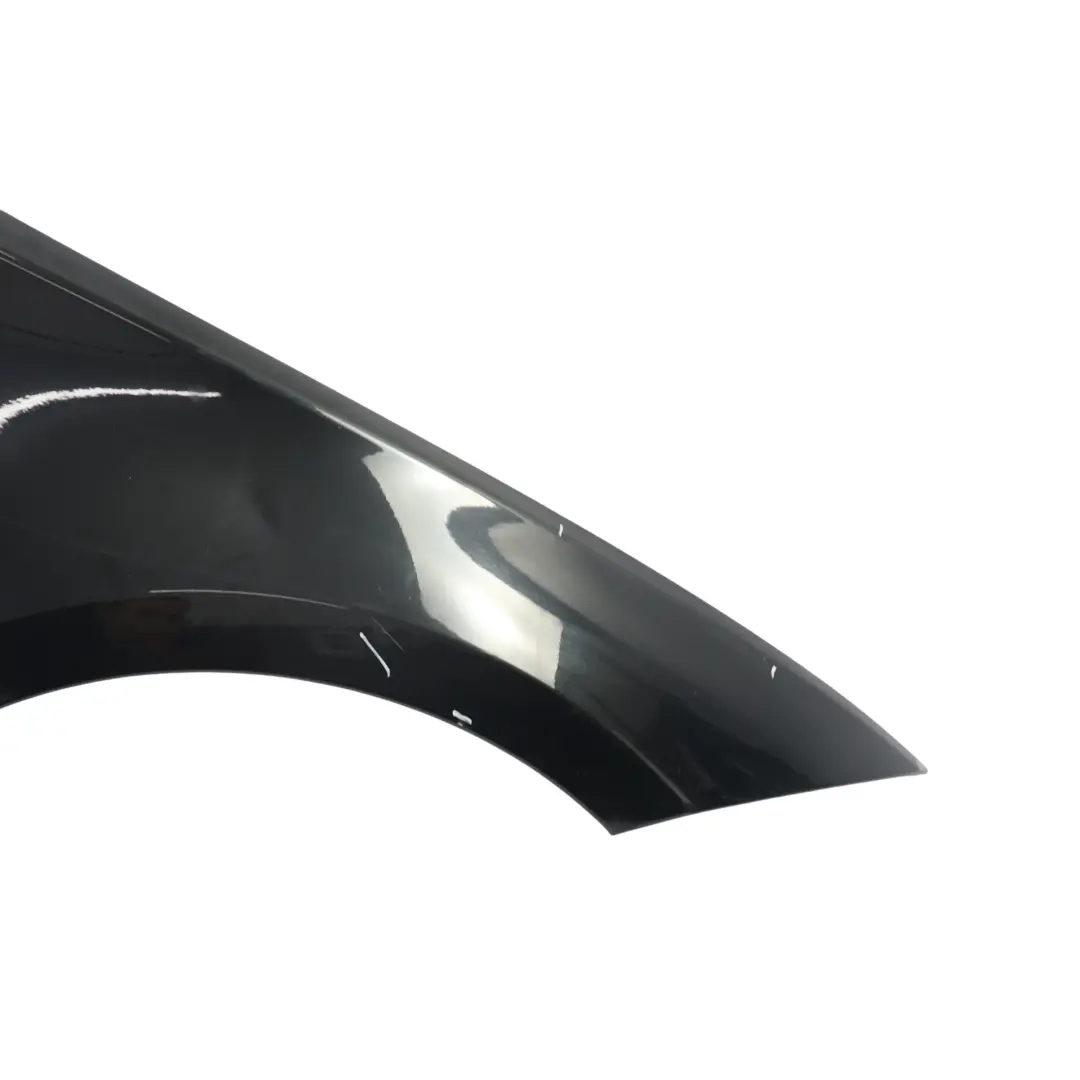 Side Panel Fender Wing Front Right O/S Black Sapphire Metallic 475 to BMW E81 E87 with Part number 7133228 BMW E81 E87 Side Panel Fender Wing Front Right O/S Black Sapphire Metallic 475 - SKU 7133228-BS - Part number 7133228
