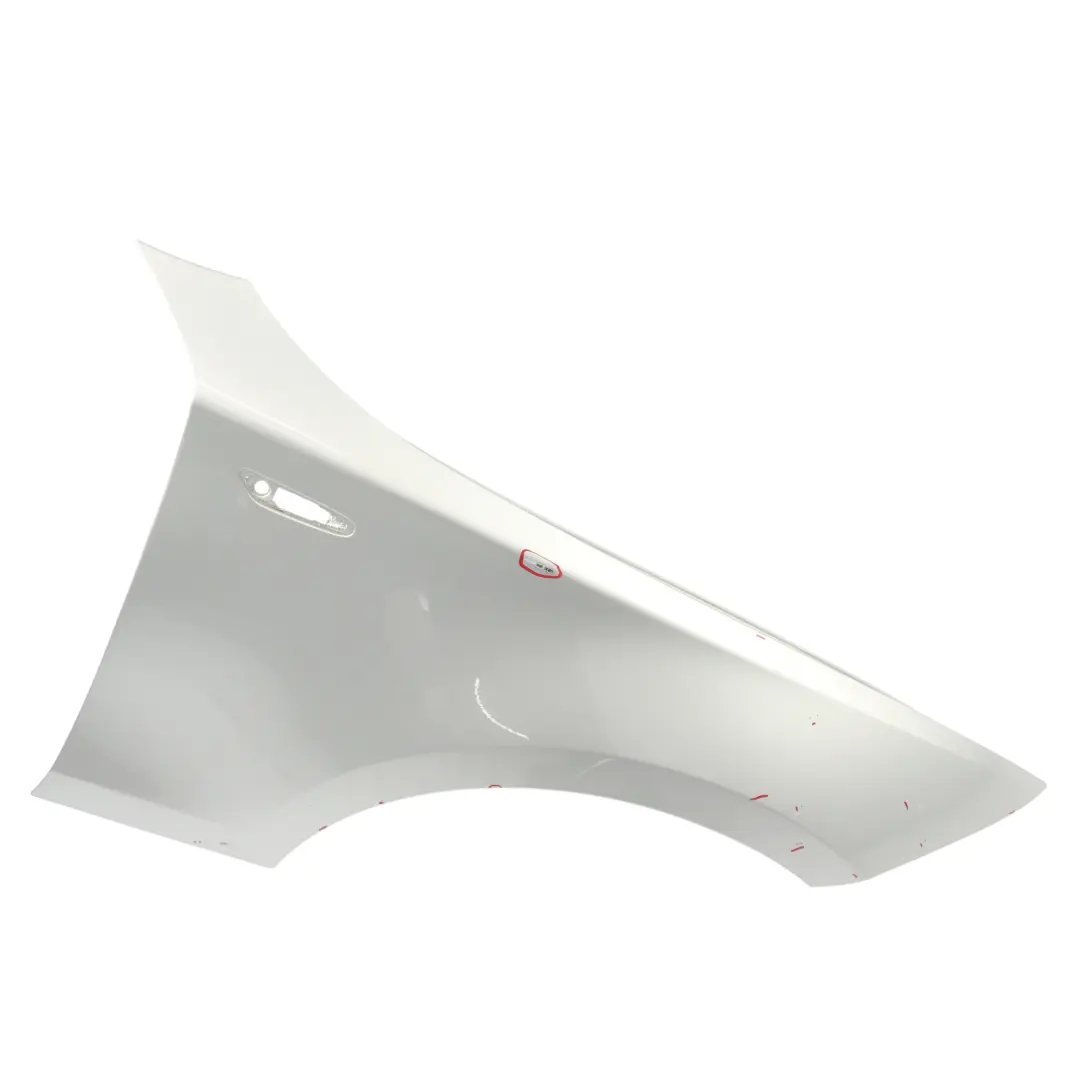 Front Fender Side Panel Wing Right O/S Titansilber Silver - 354 to BMW E81 E82 E87 with Part number 7133228 BMW E81 E82 E87 Front Fender Side Panel Wing Right O/S Titansilber Silver - 354 - SKU 7133228-TS1 - Part number 7133228