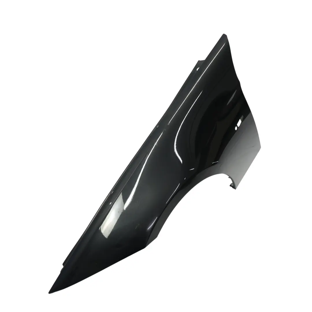 BMW E90 E91 Lateral Guardabarros Delantero Izquierdo Black Sapphire - 475 - SKU 7135679-BS - Número de pieza 7135679