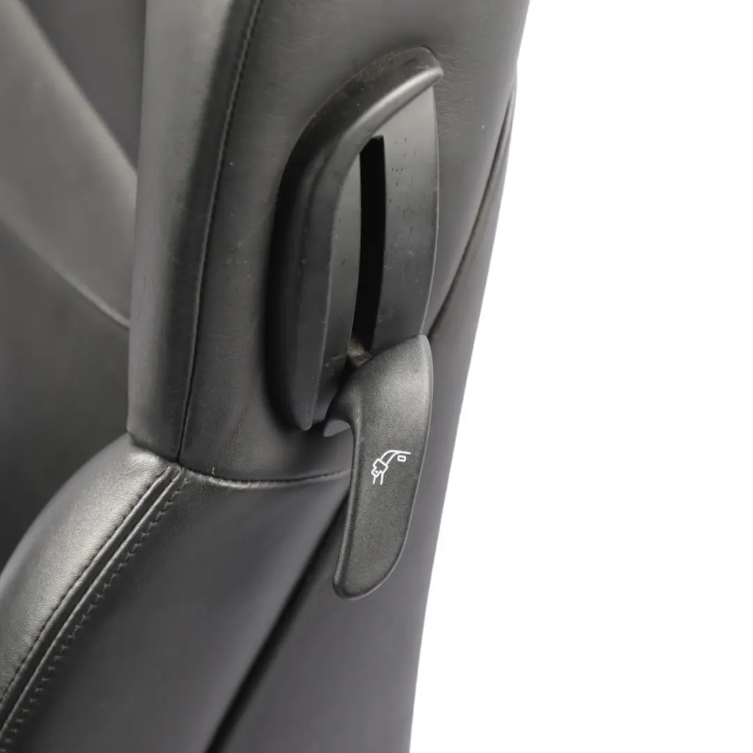 BMW E63 Front Driver's Seat Sport Heated Black Leather Left N/S Memory Lumbar - SKU RHD-7159882-1 - Part number 7159882