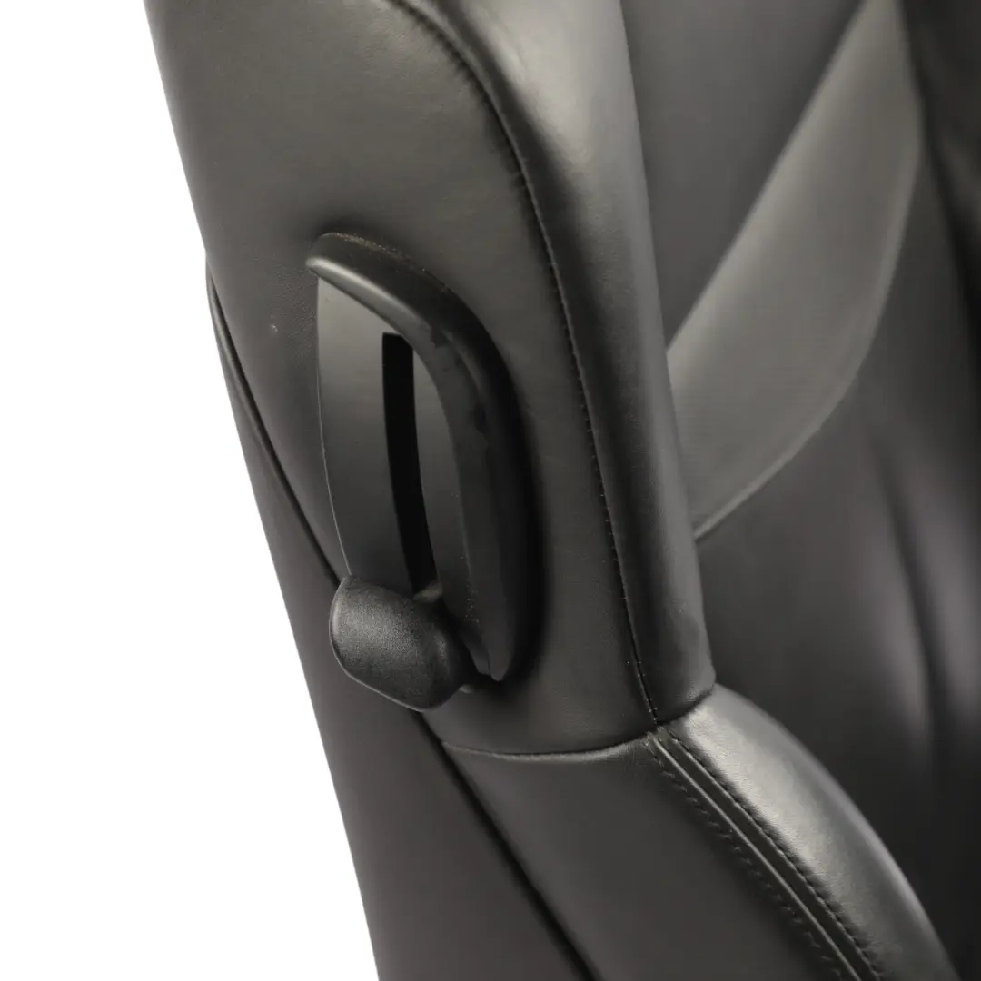 BMW E63 Front Driver's Seat Sport Heated Black Leather Left N/S Memory Lumbar - SKU RHD-7159882-1 - Part number 7159882